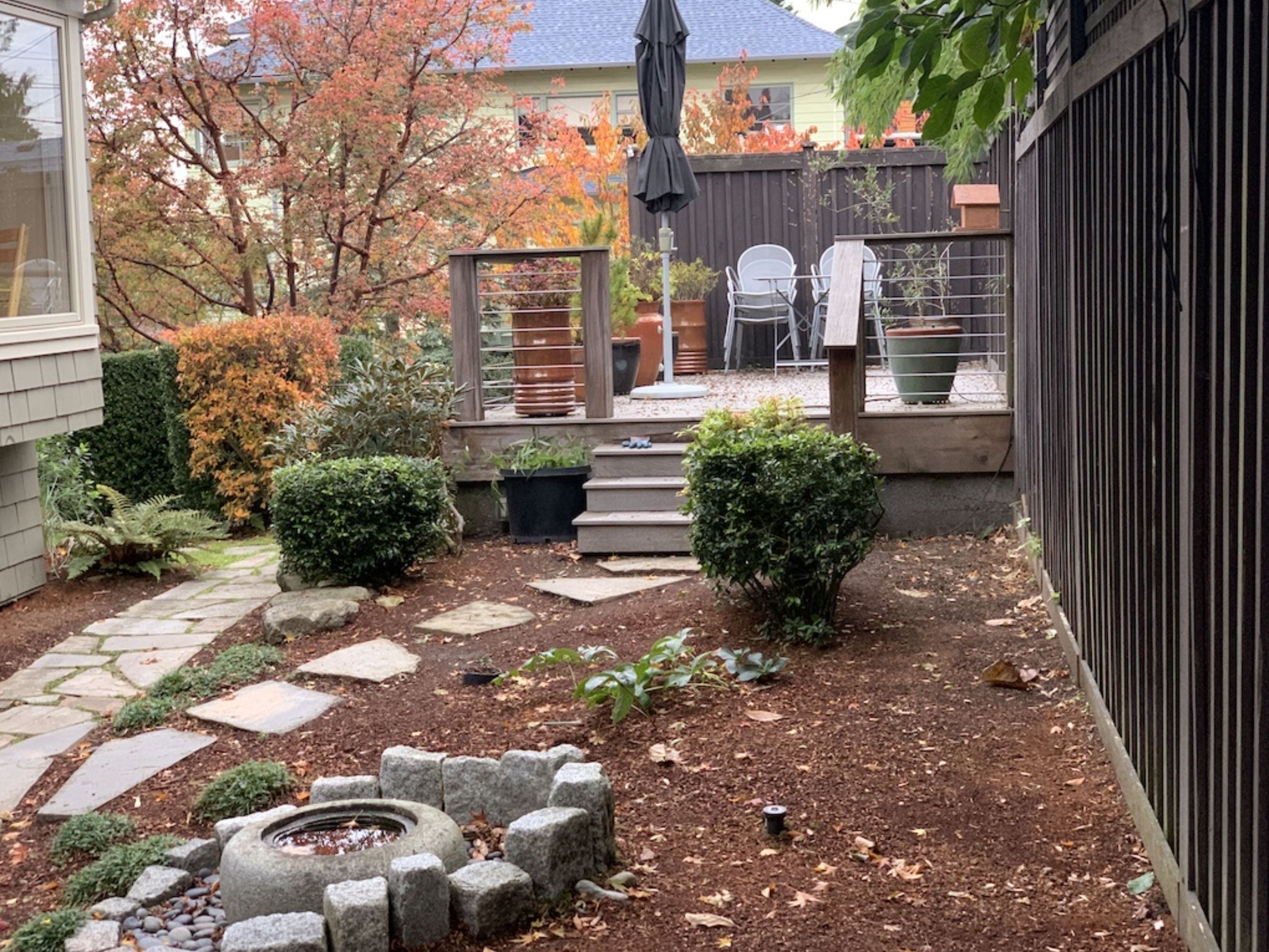 How This Homeowner Solved Back Patio Drainage Concerns with the Mini Slot System - Vodaland