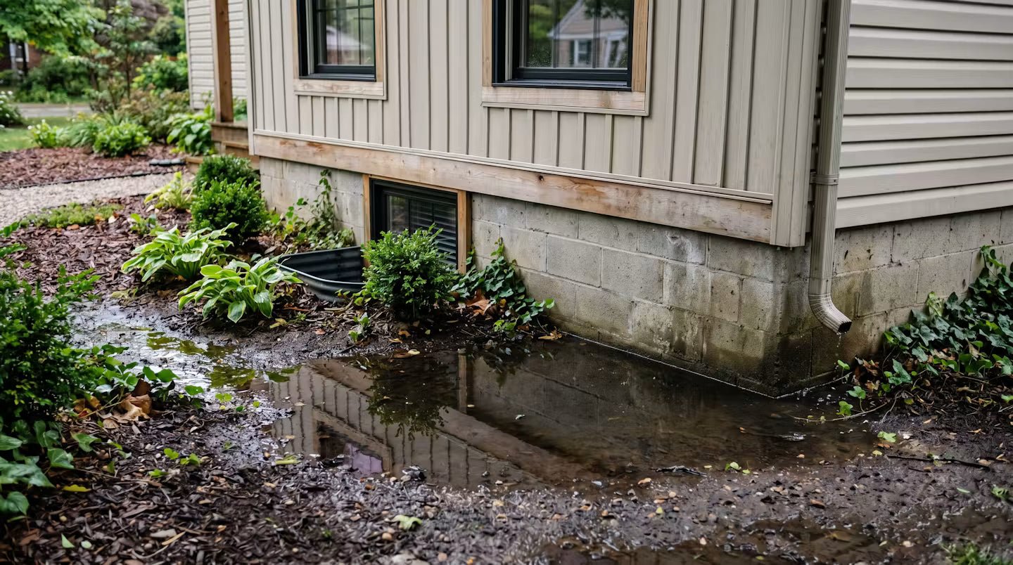 Why Does Water Pool Near My Foundation (And How Do I Fix It?) - Vodaland