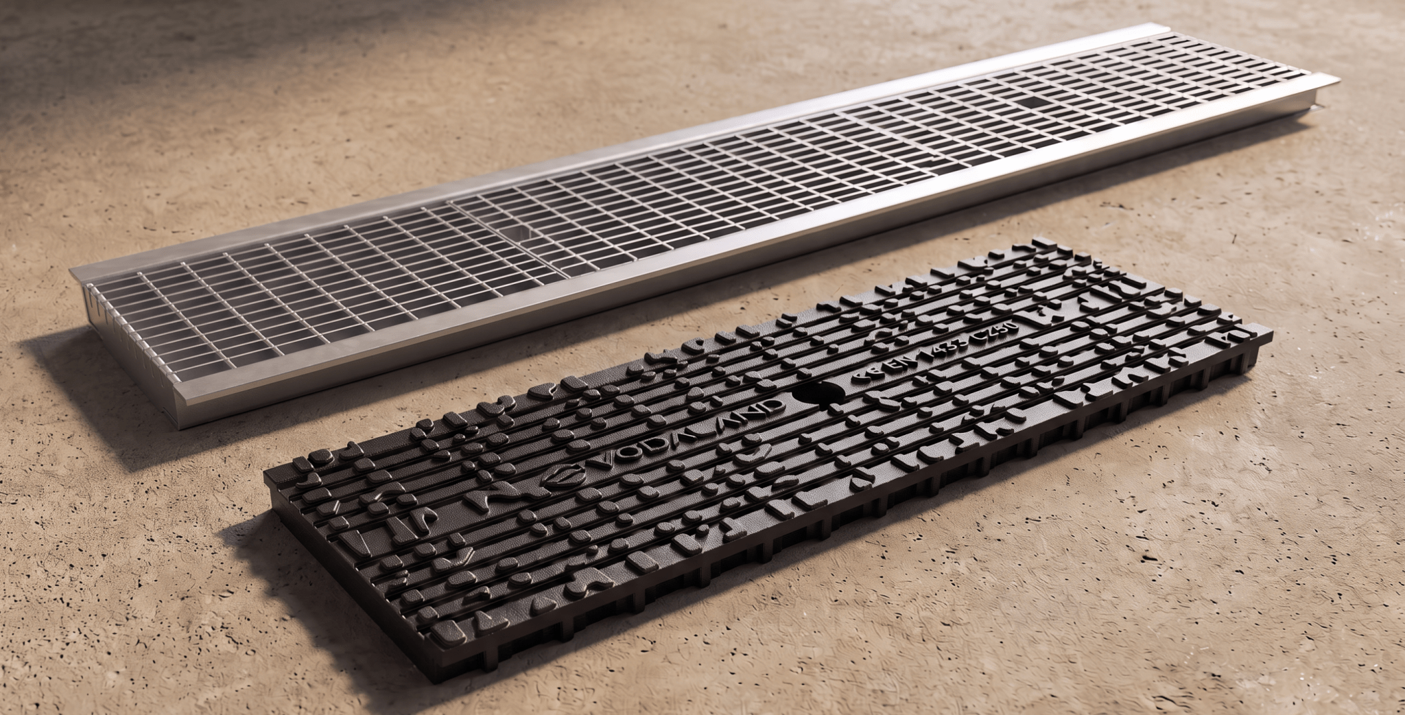 6 Inch Channel Grates - Vodaland