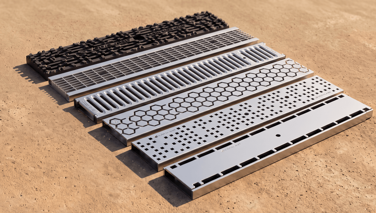 4 INCH CHANNEL GRATES | Vodaland