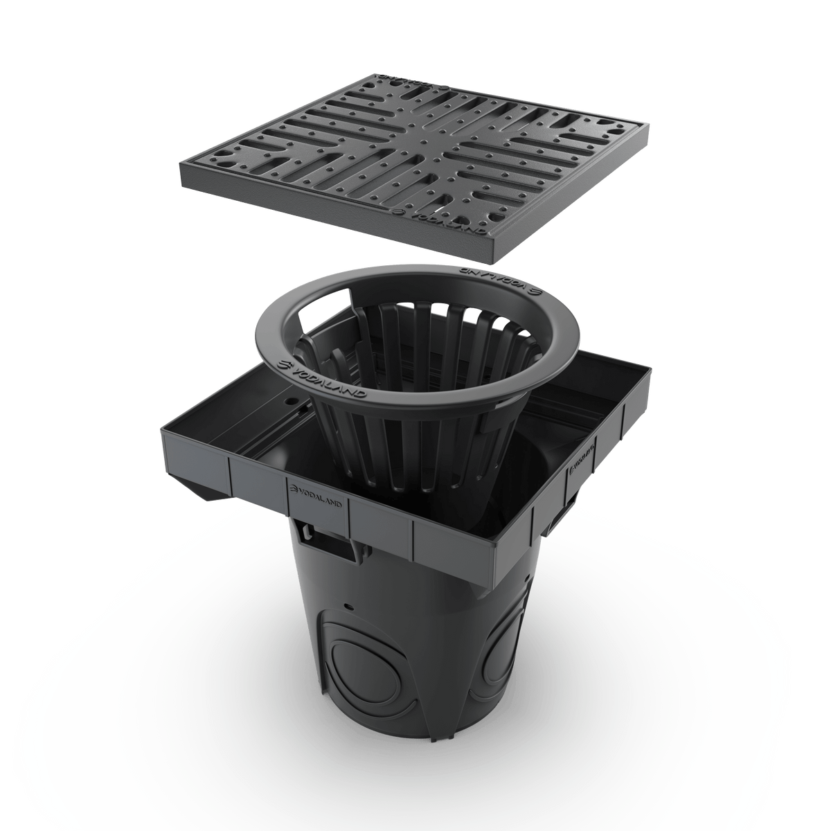 12x12 NEO Catch Basin Ductile Cast Iron Package - Vodaland