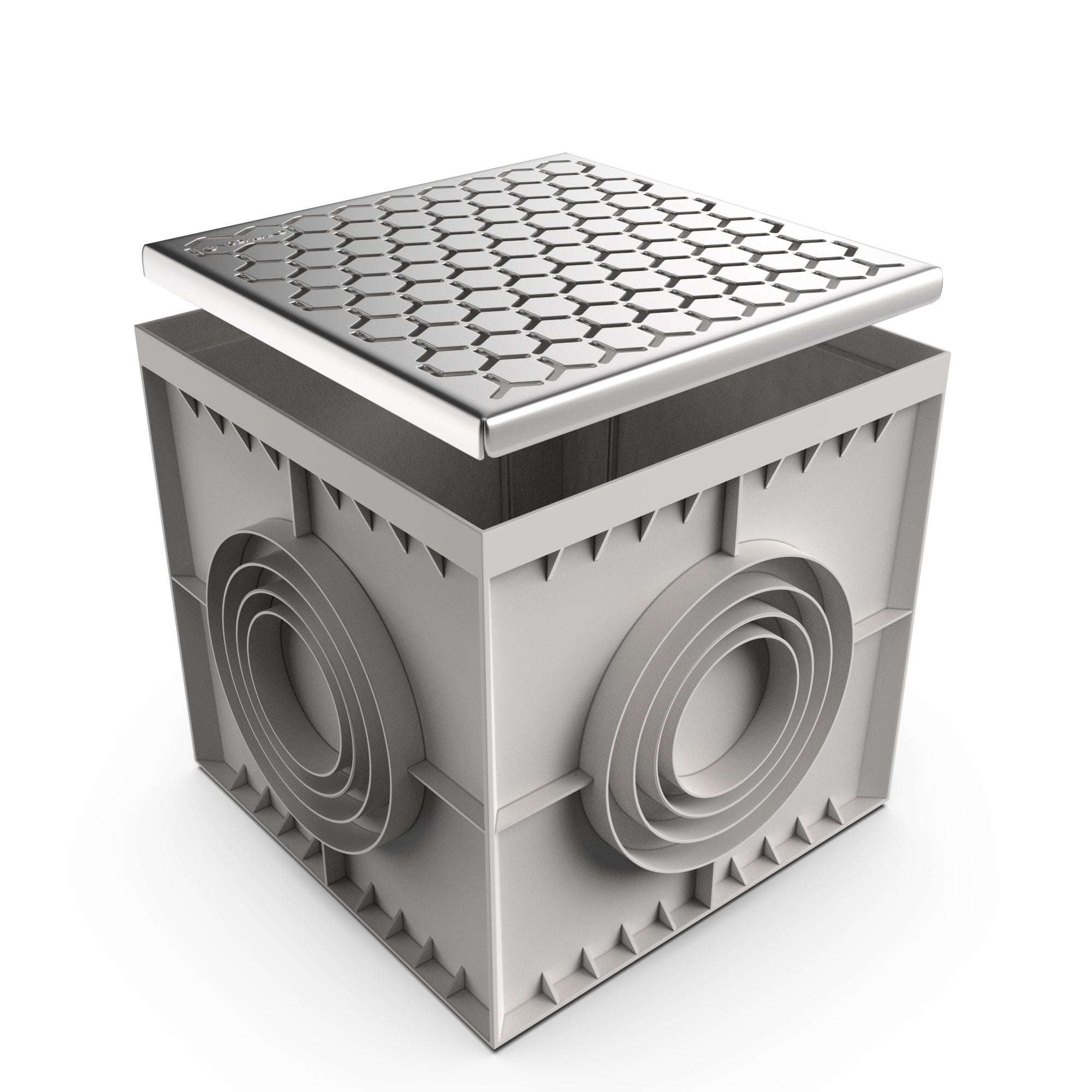 22x22 Catch Basin Stainless Steel Nova Package - Vodaland