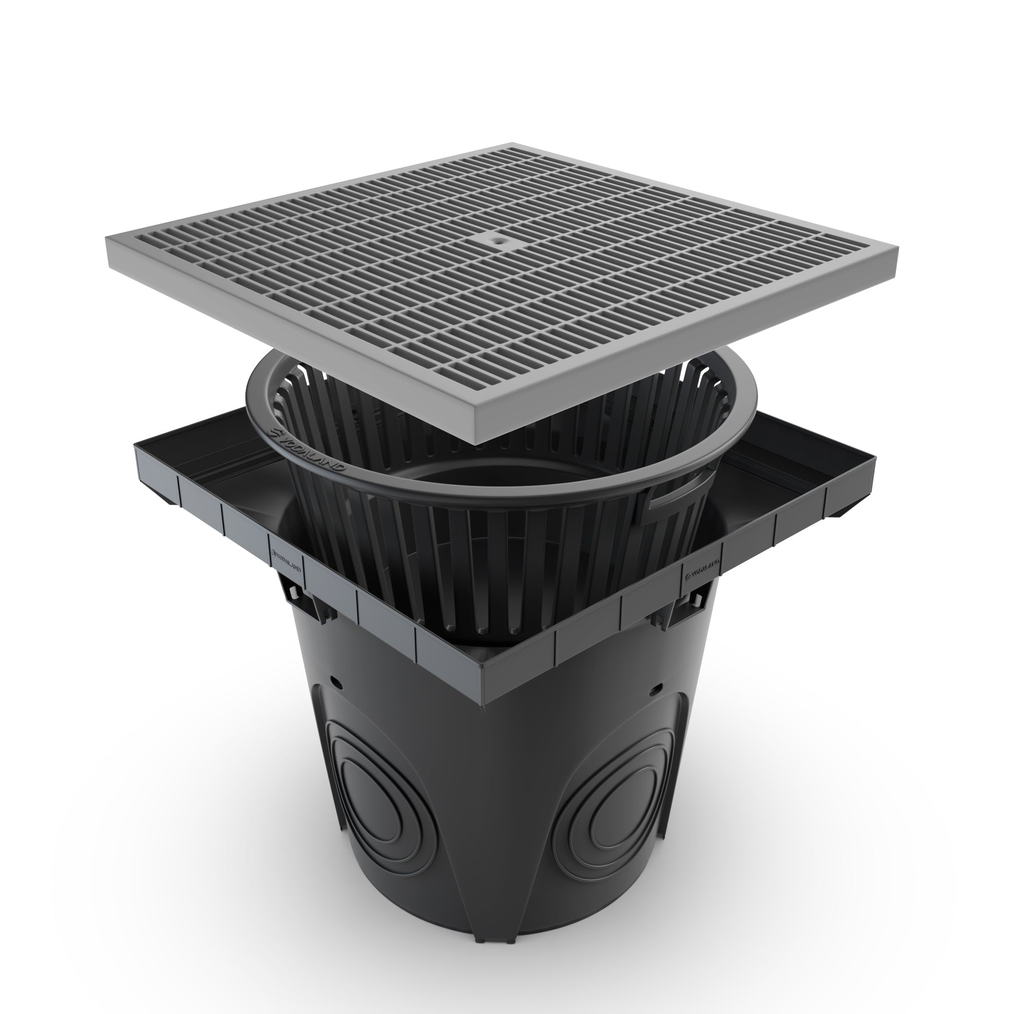 22x22 NEO Basin Plastic Grate Package - Vodaland