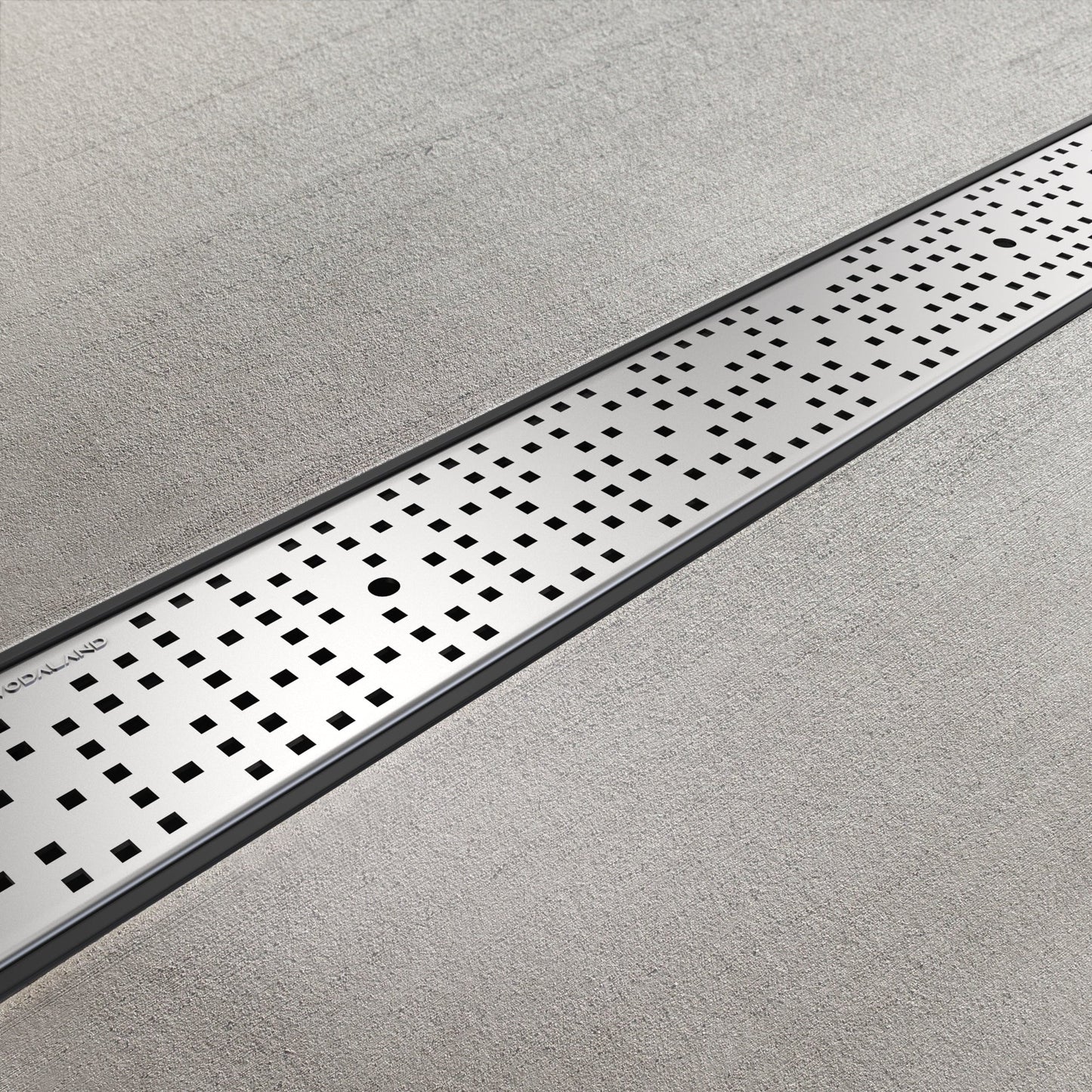 4" Stainless ADA / Heel Proof Edgeless Package - Vodaland
