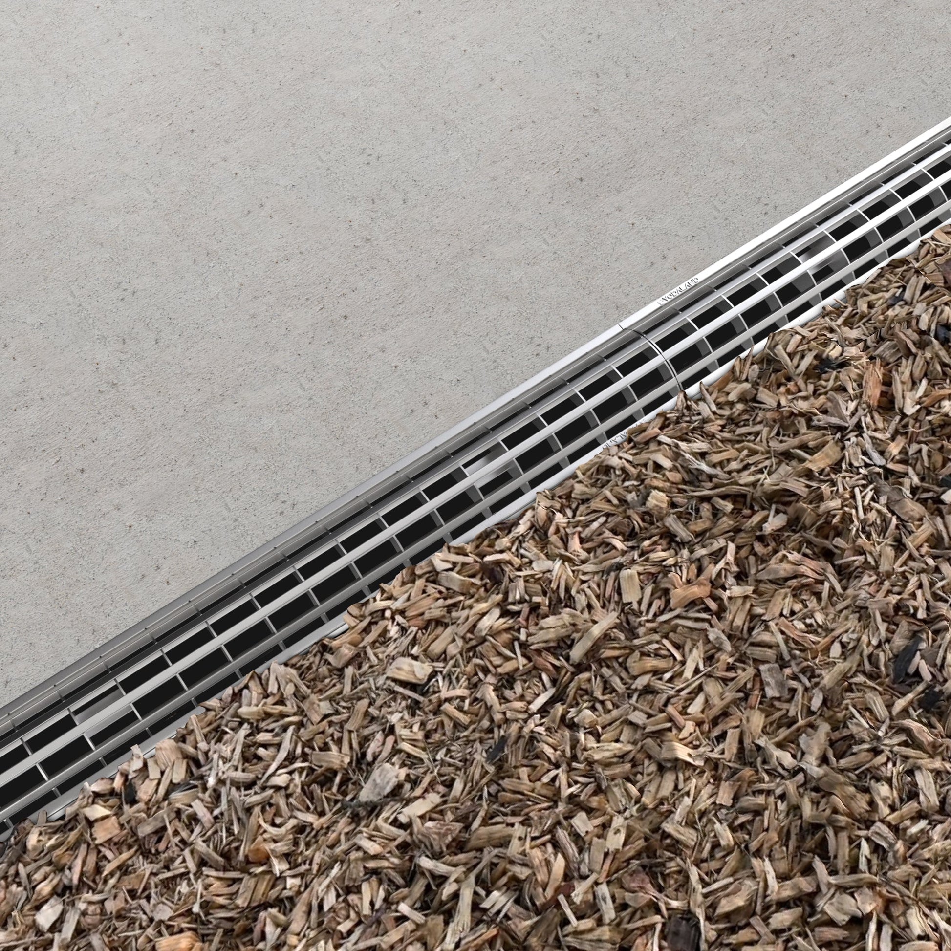 4" Stainless Dome Edgeless Drain Package - Vodaland