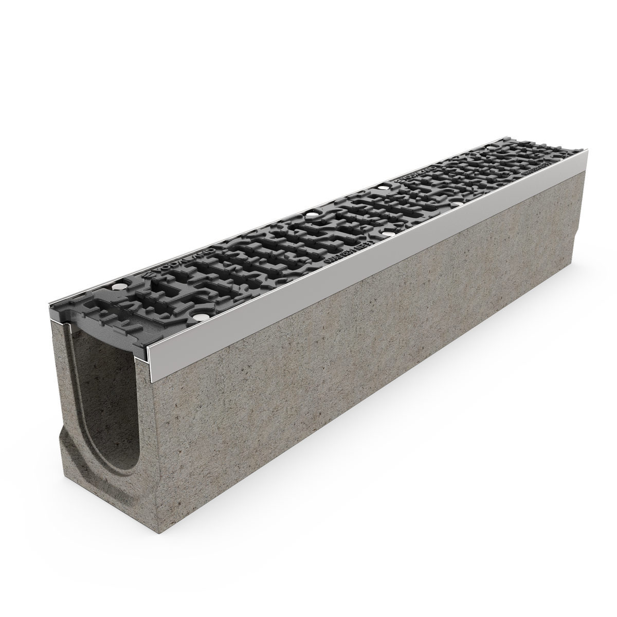 4" Fiber Reinforced Concrete Channel