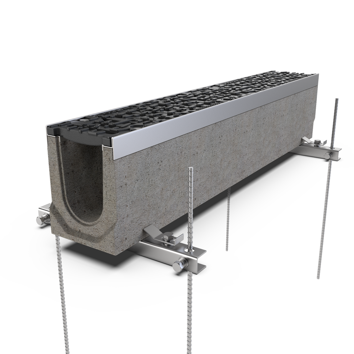 4" Fiber Reinforced Concrete Channel