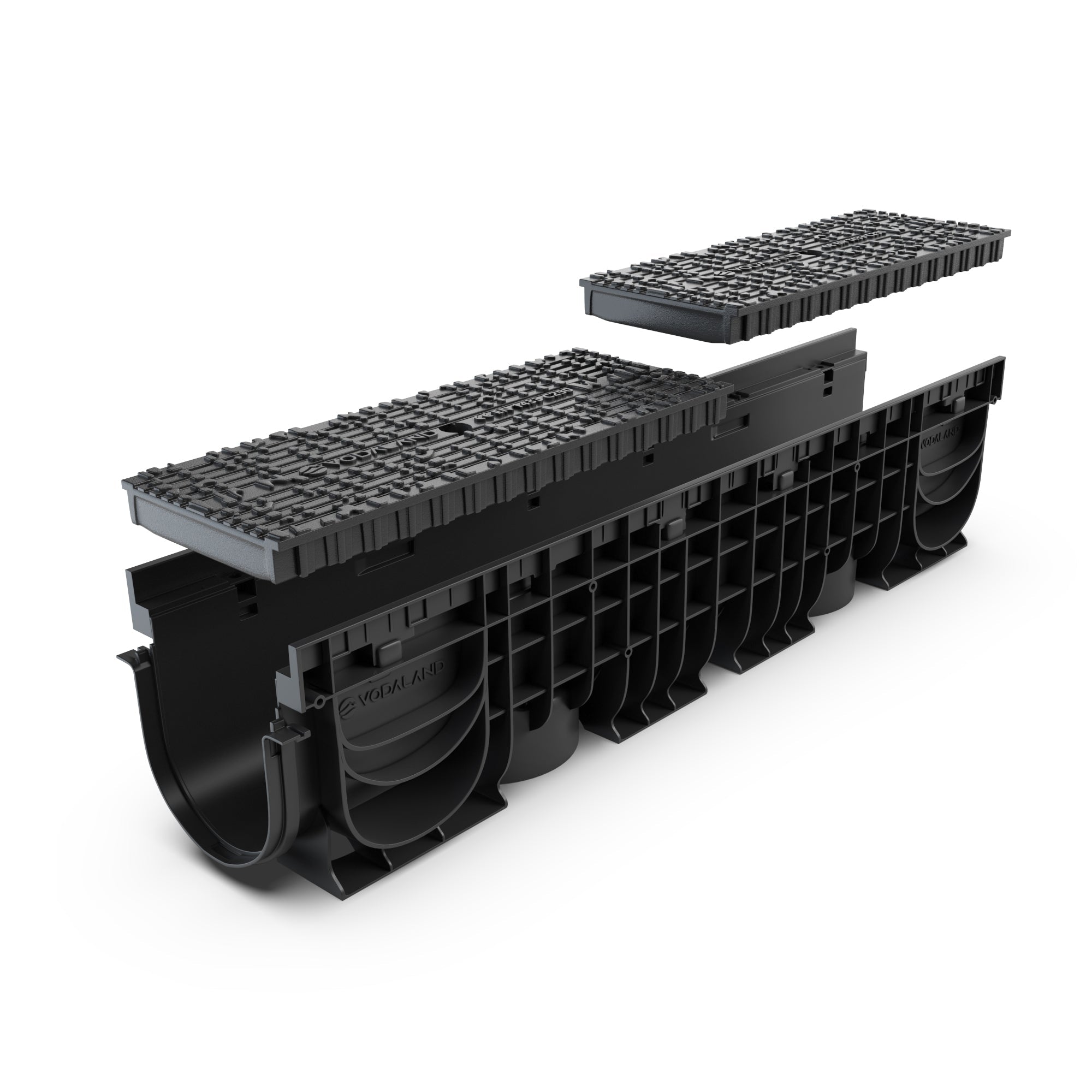6" Channel Edgeless Cast Iron ADA Package - Vodaland
