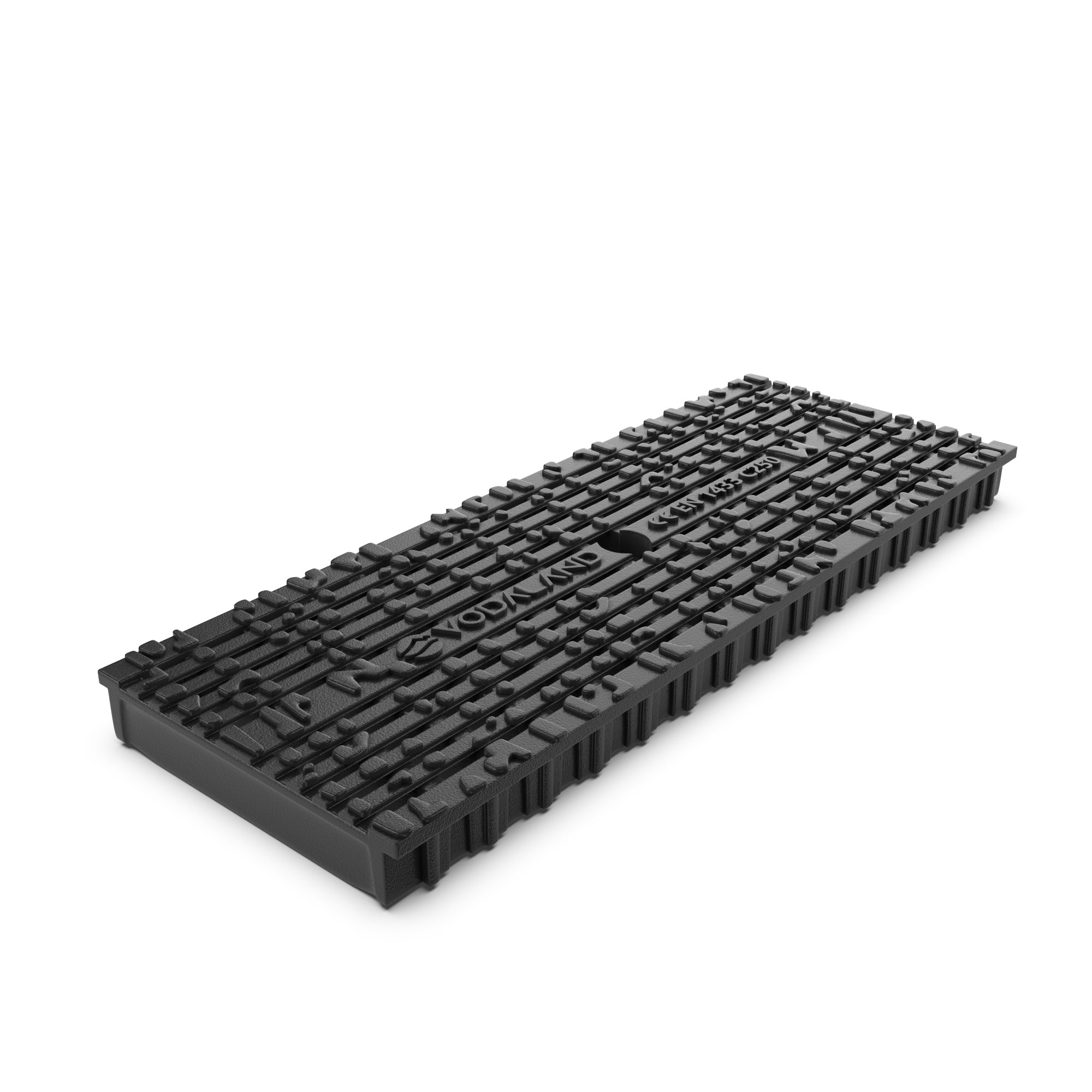 6" Cast Iron Edgeless ADA Grate