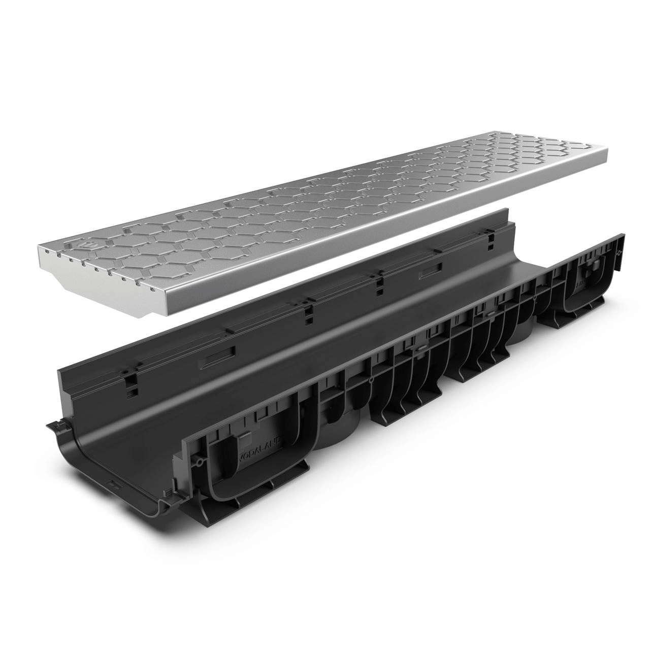 8" Channel Edgeless NOVA Stainless Package - Vodaland