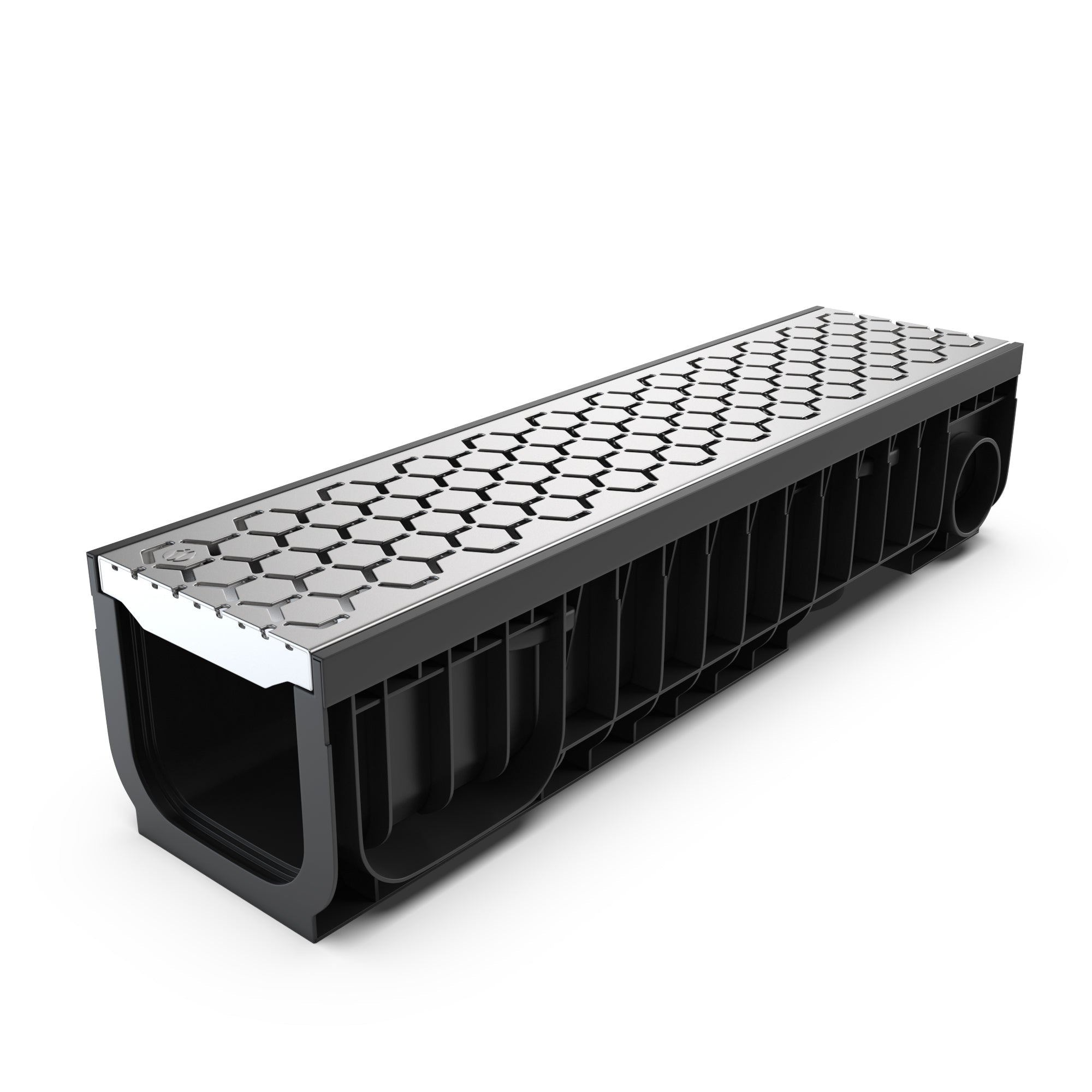 8" Channel Edgeless NOVA Stainless Package - Vodaland
