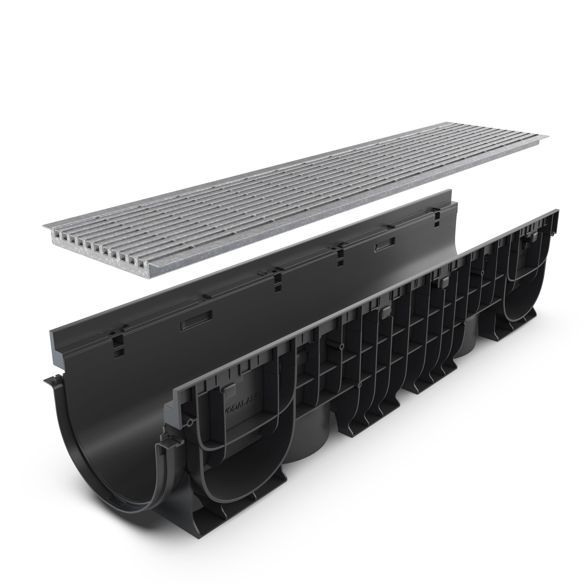 8" Channel Galvanized ADA / HEEL PRO Package - Vodaland