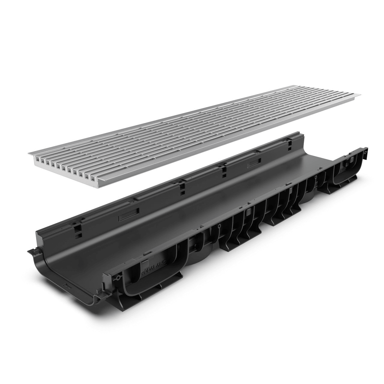 8" Channel Stainless ADA / HEEL PRO Package - Vodaland