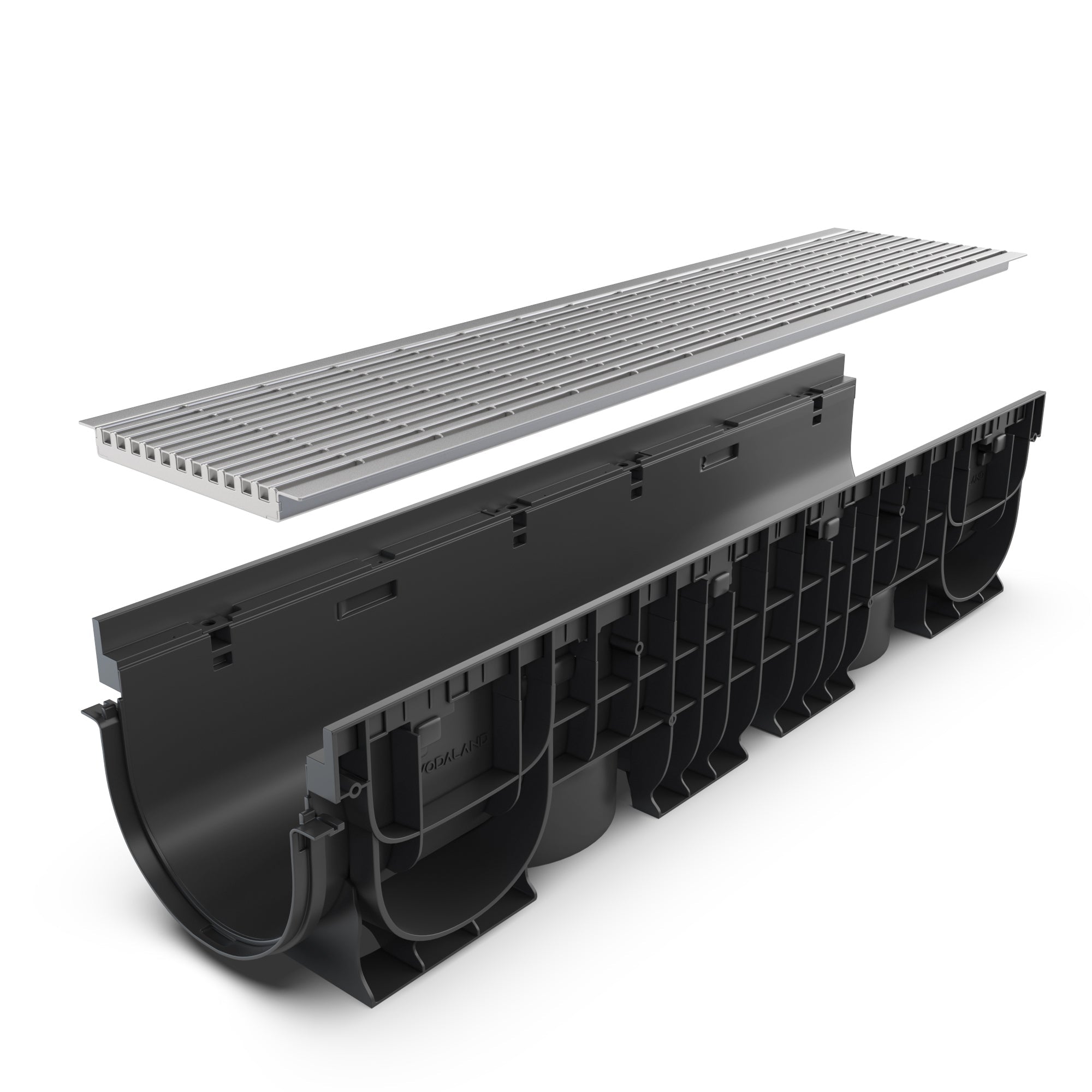 8" Channel Stainless ADA / HEEL PRO Package - Vodaland