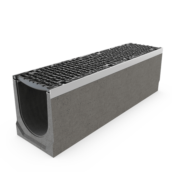 8" Fiber Reinforced Pre-Slope Channel 1% Slope - Vodaland