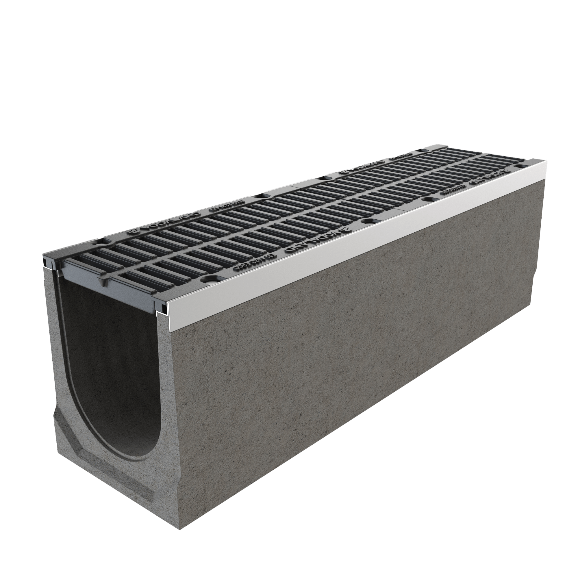 8" Fiber Reinforced Pre - Slope Channel 1% Slope - Vodaland