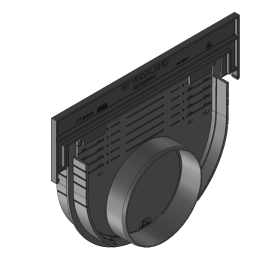 8" Universal End Cap Outlet - Vodaland
