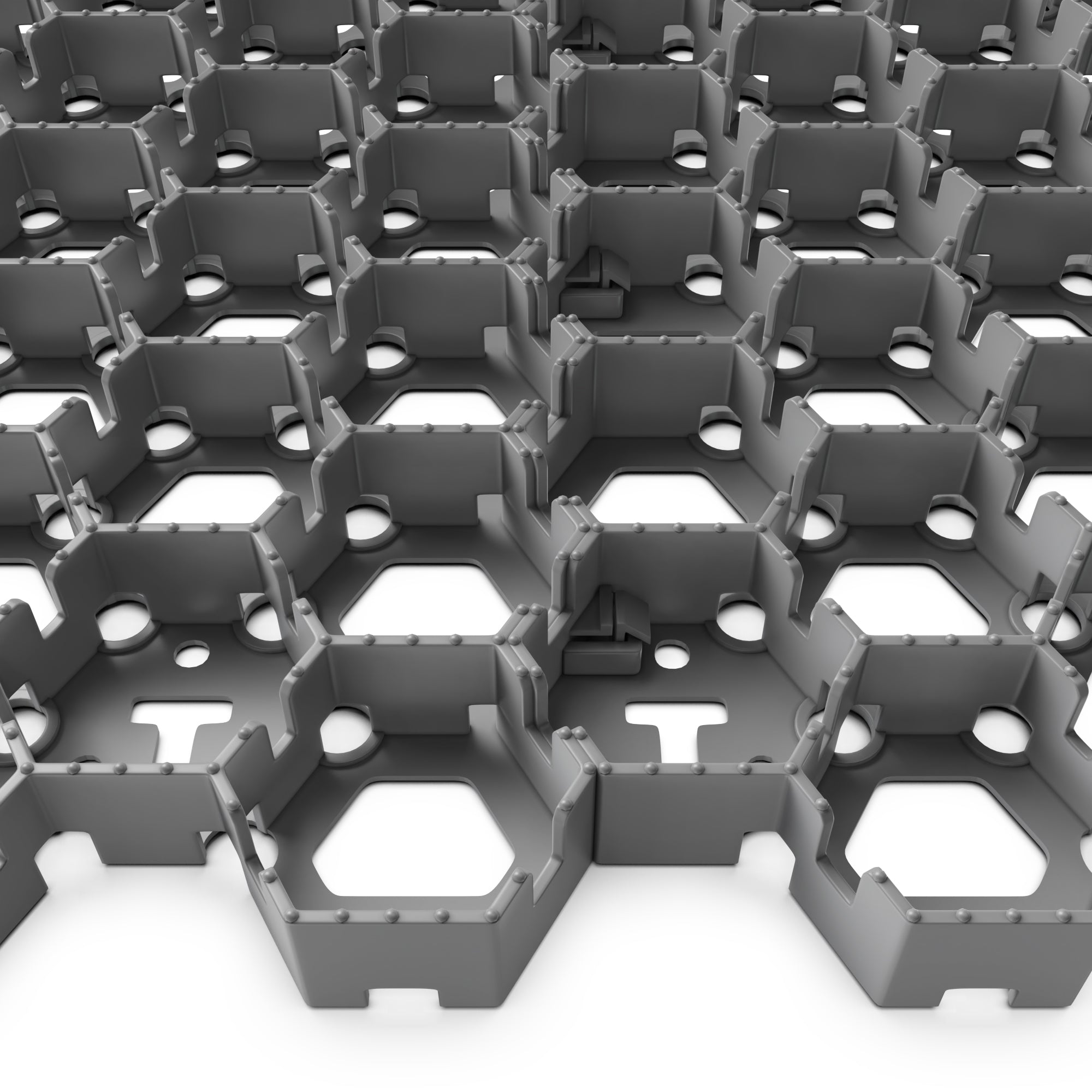 HexPave Grass & Gravel Paving System - Vodaland