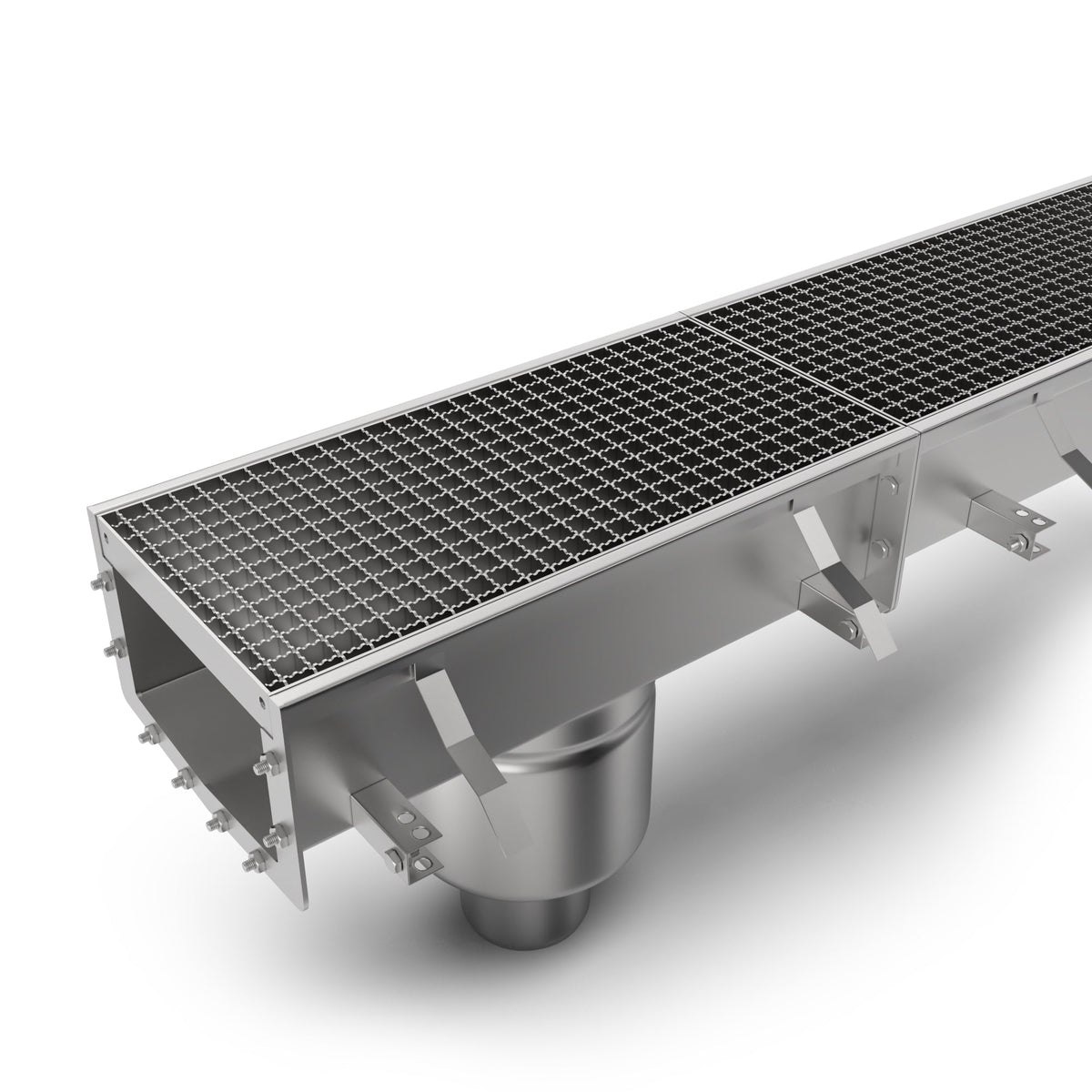 Stainless Steel Pre - Slope INLINE Basin - Vodaland
