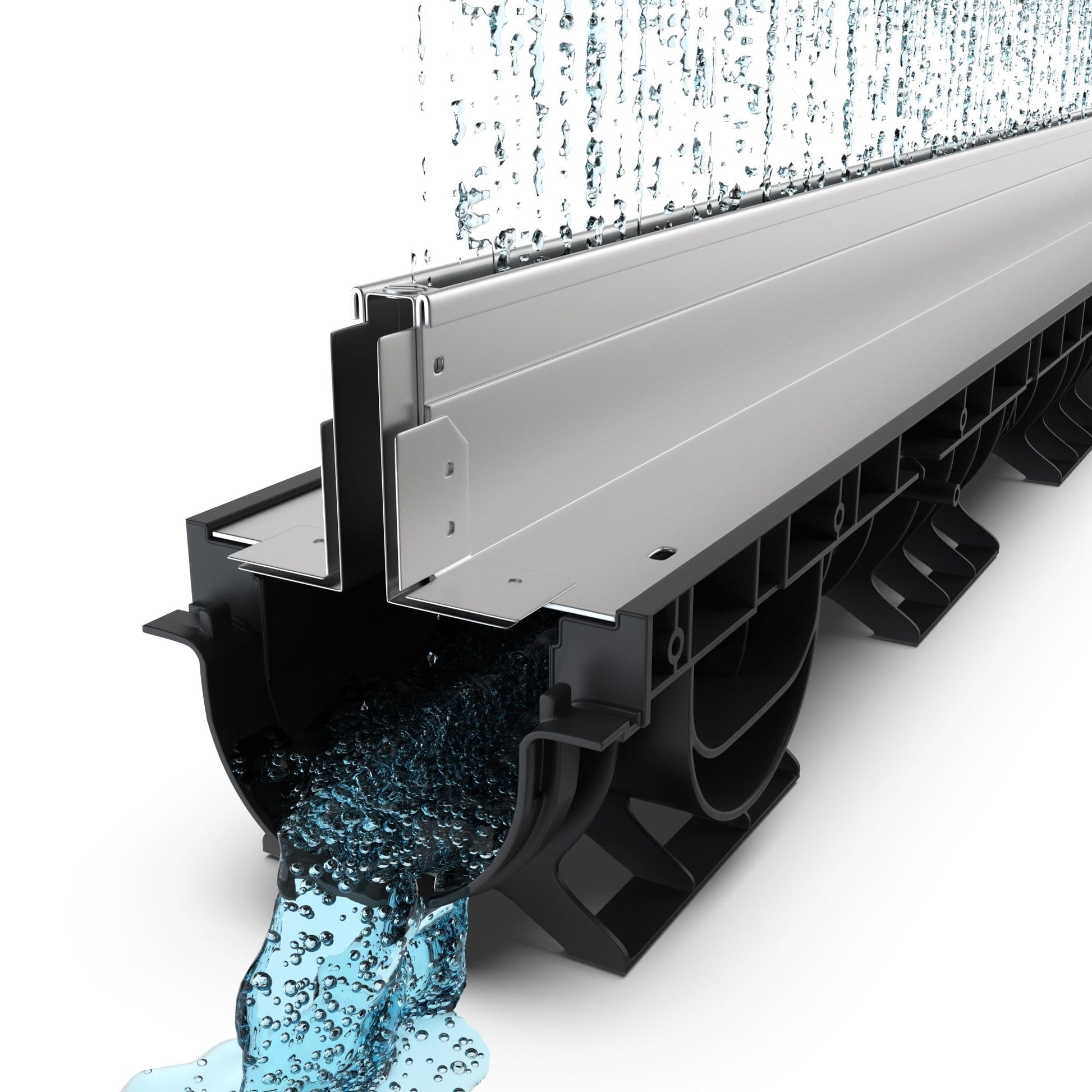 Worn and Torn - Custom Height Stainless Slot Drain - Vodaland