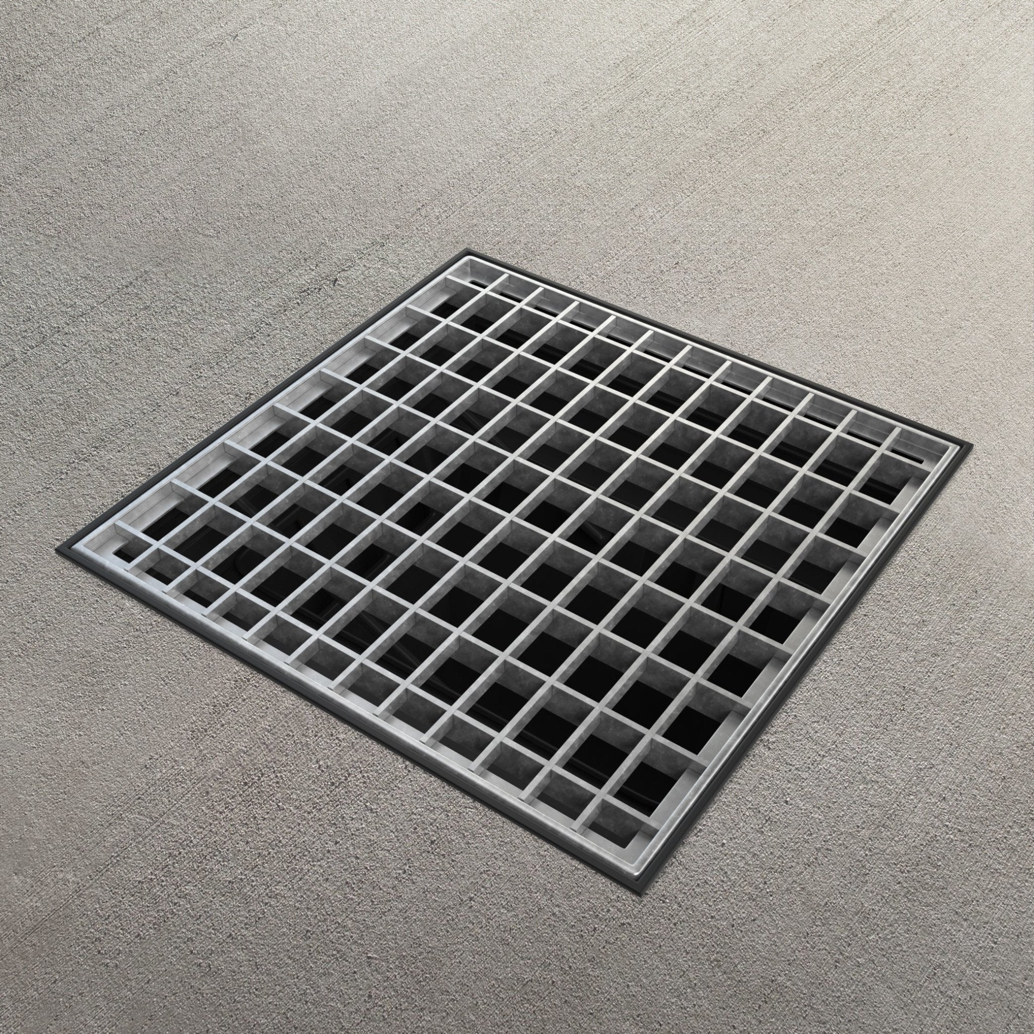12x12 Catch Basin Galvanized Stamped Steel PKG - Vodaland