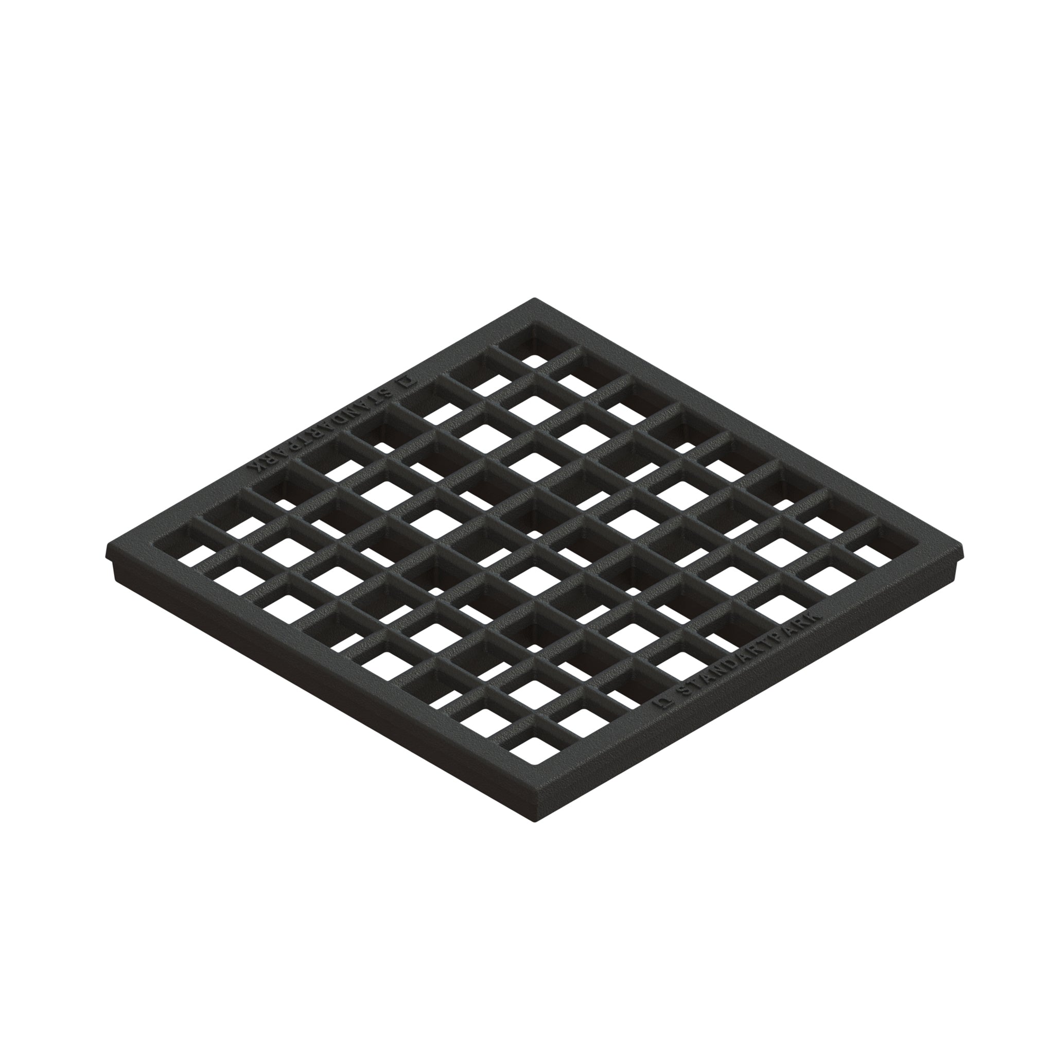 12x12 Ductile Cast Iron Grate - Vodaland