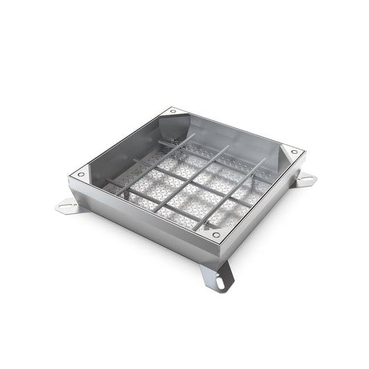15x15 Stainless Steel Fillable Access Cover - Vodaland