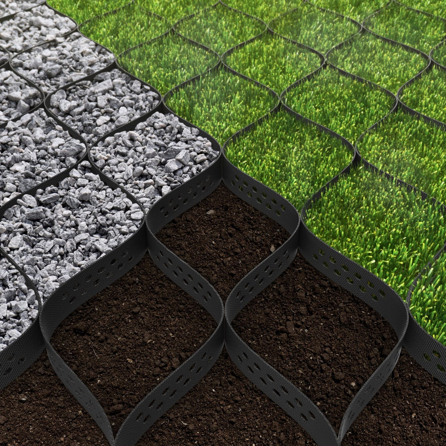 2" THICK GEO / GROUND GRID - Standartpark