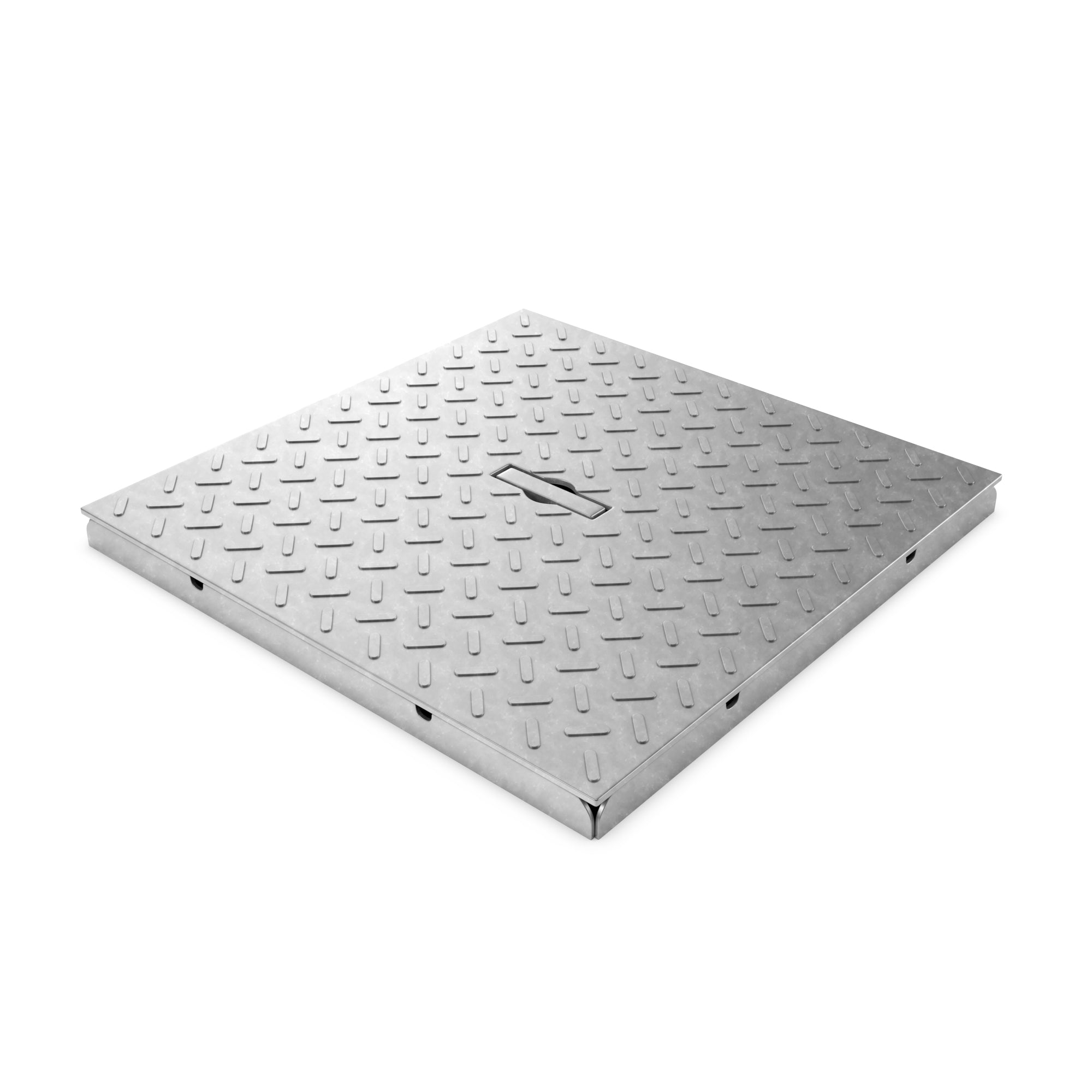 22x22 Galvanized Closed Grate - Vodaland