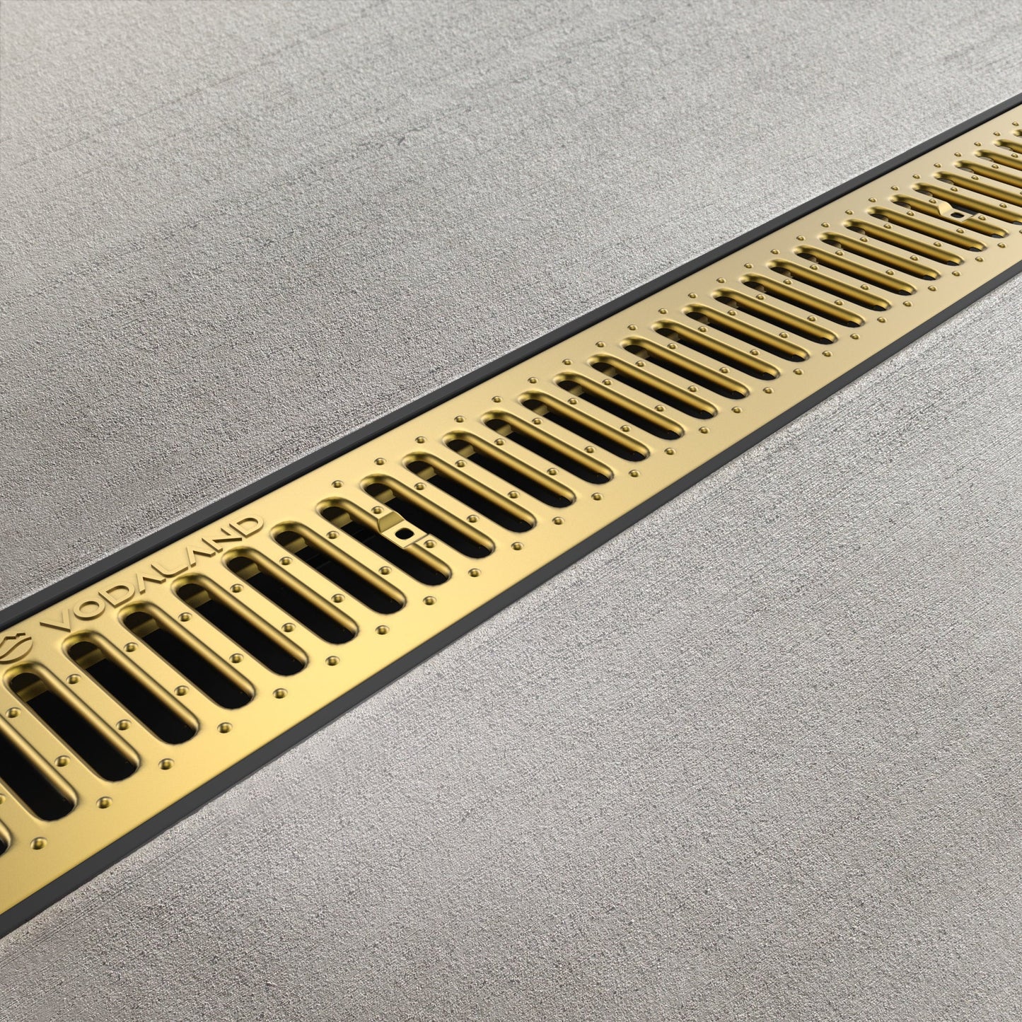 4" Channel Brass Grating Package - Vodaland