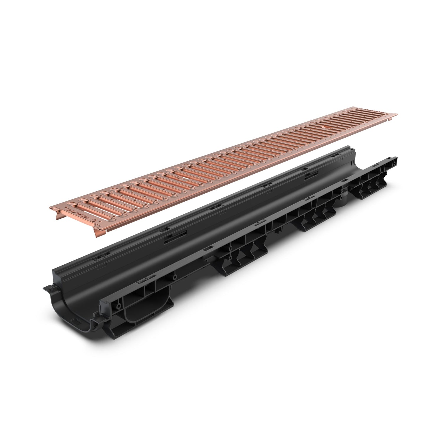 4" Channel Copper Grating Package - Vodaland