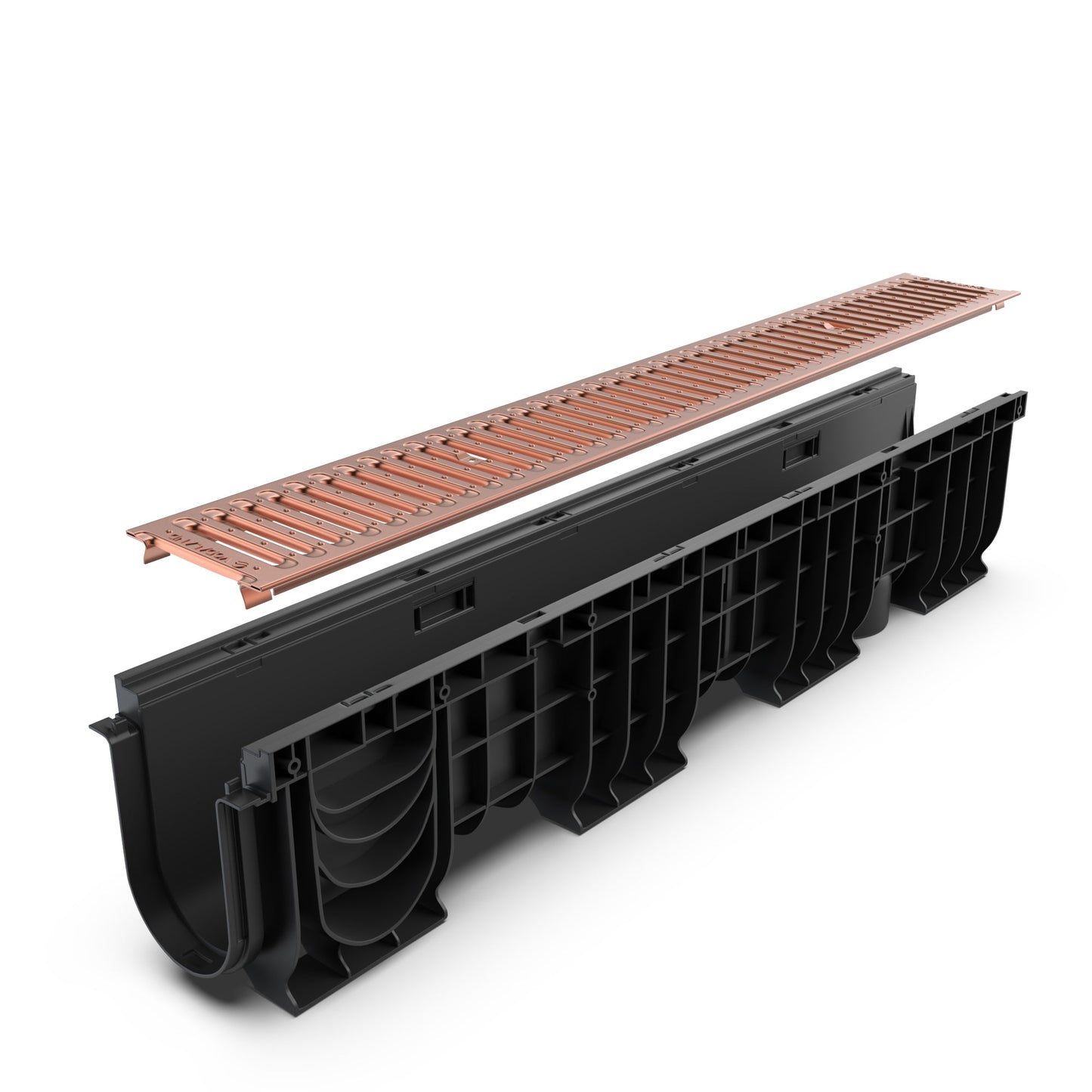 4" Channel Copper Grating Package - Vodaland