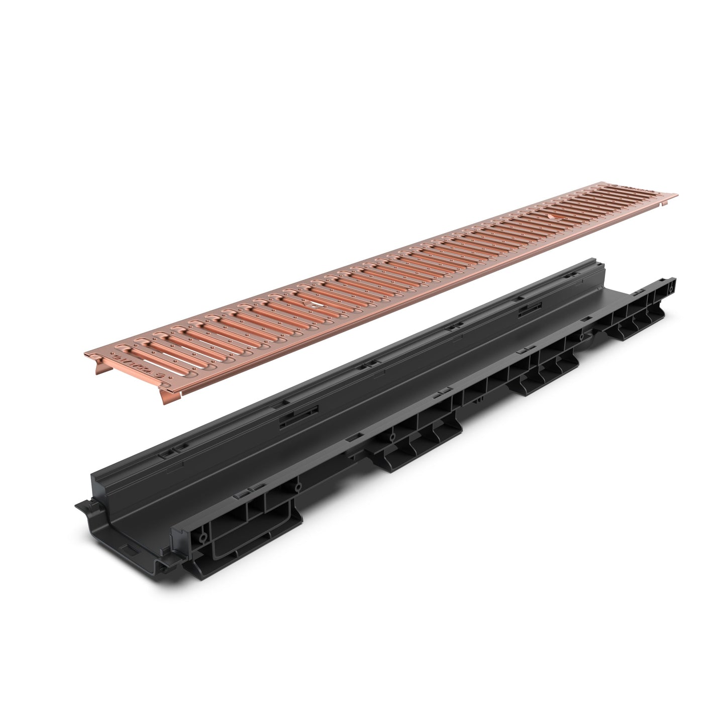 4" Channel Copper Grating Package - Vodaland
