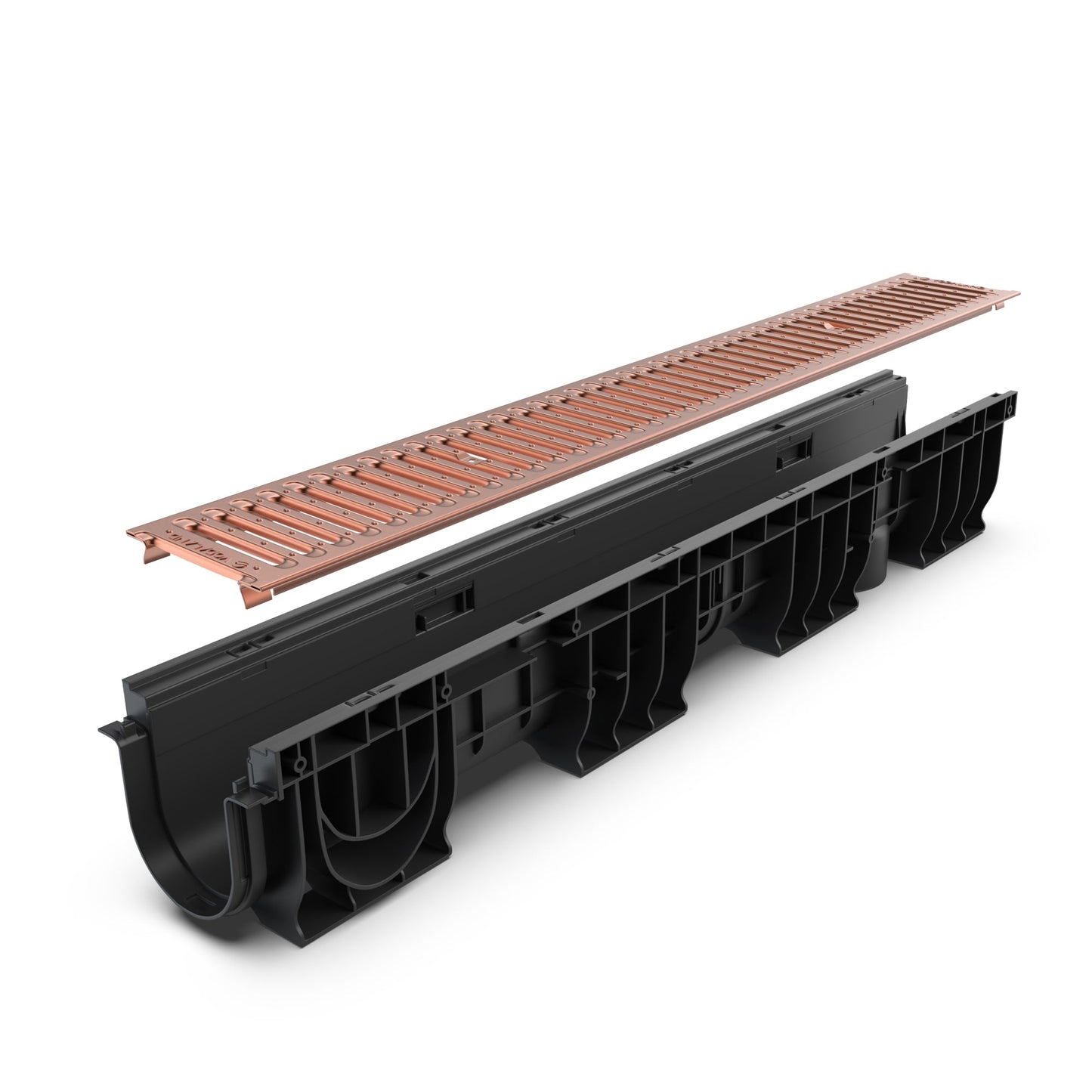4" Channel Copper Grating Package - Vodaland