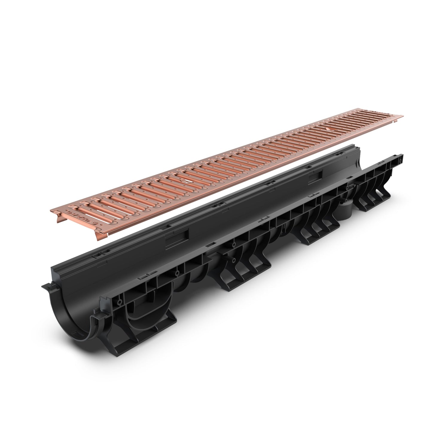 4" Channel Copper Grating Package - Vodaland