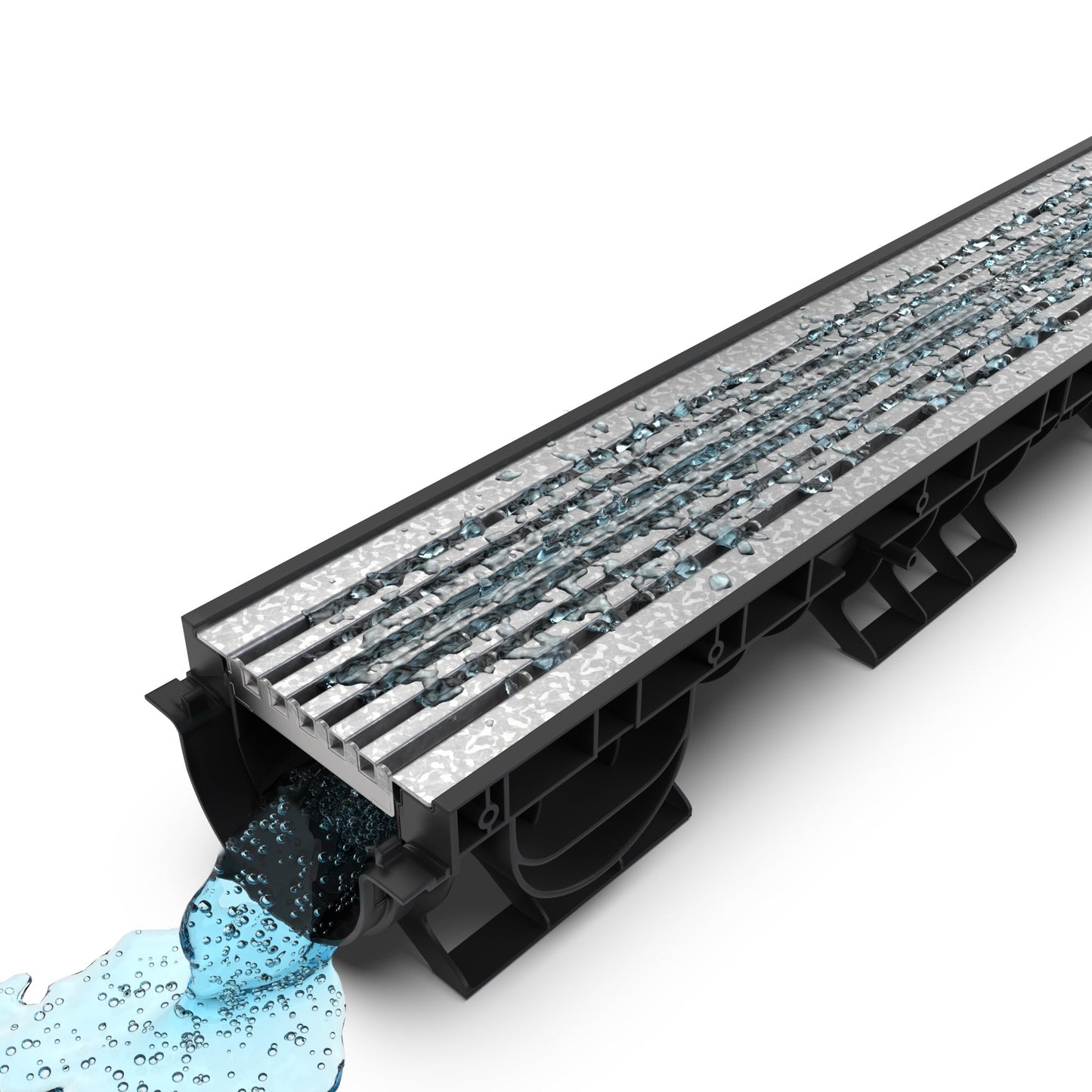 4" Channel Galvanized ADA / HEEL PRO Package - Vodaland