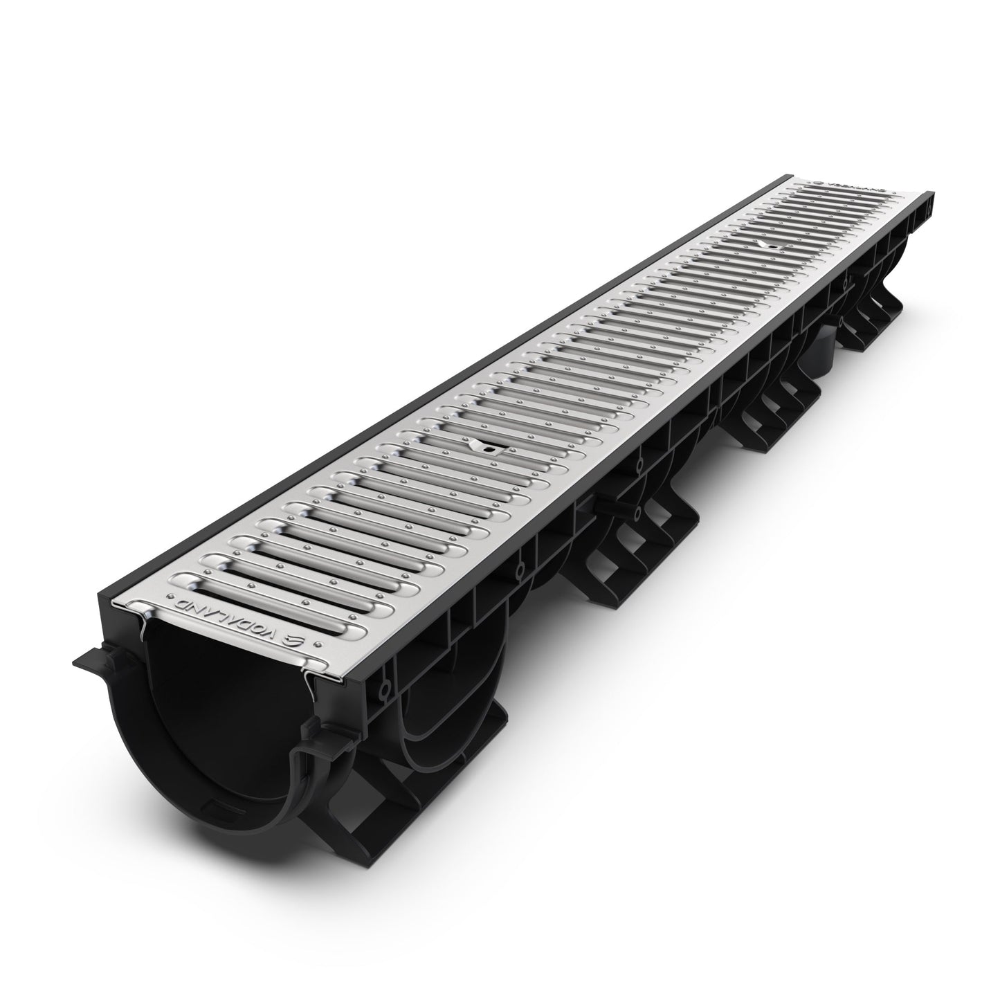 4" Channel Galvanized Stamped Steel Package - Vodaland