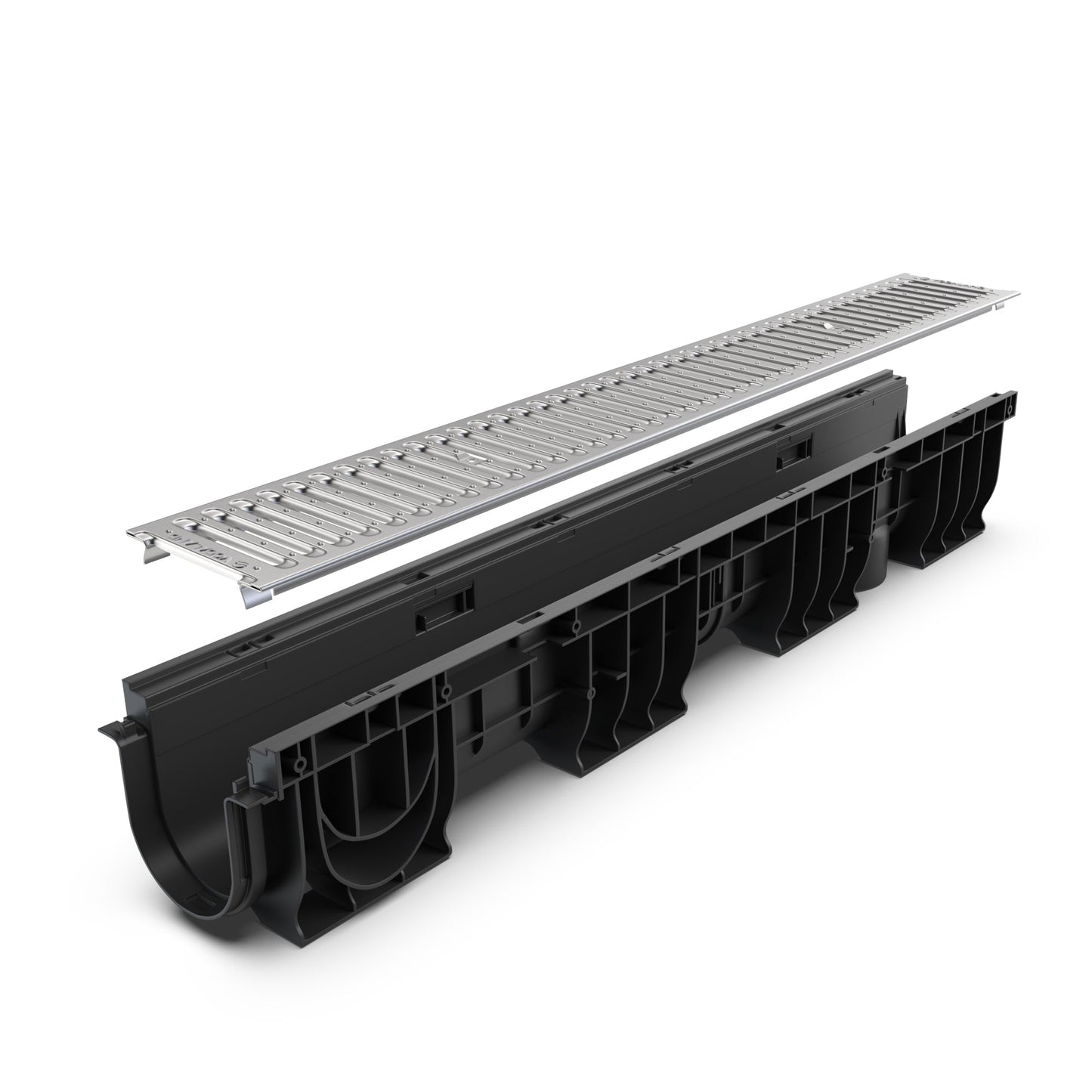 4" Channel Galvanized Stamped Steel Package - Vodaland