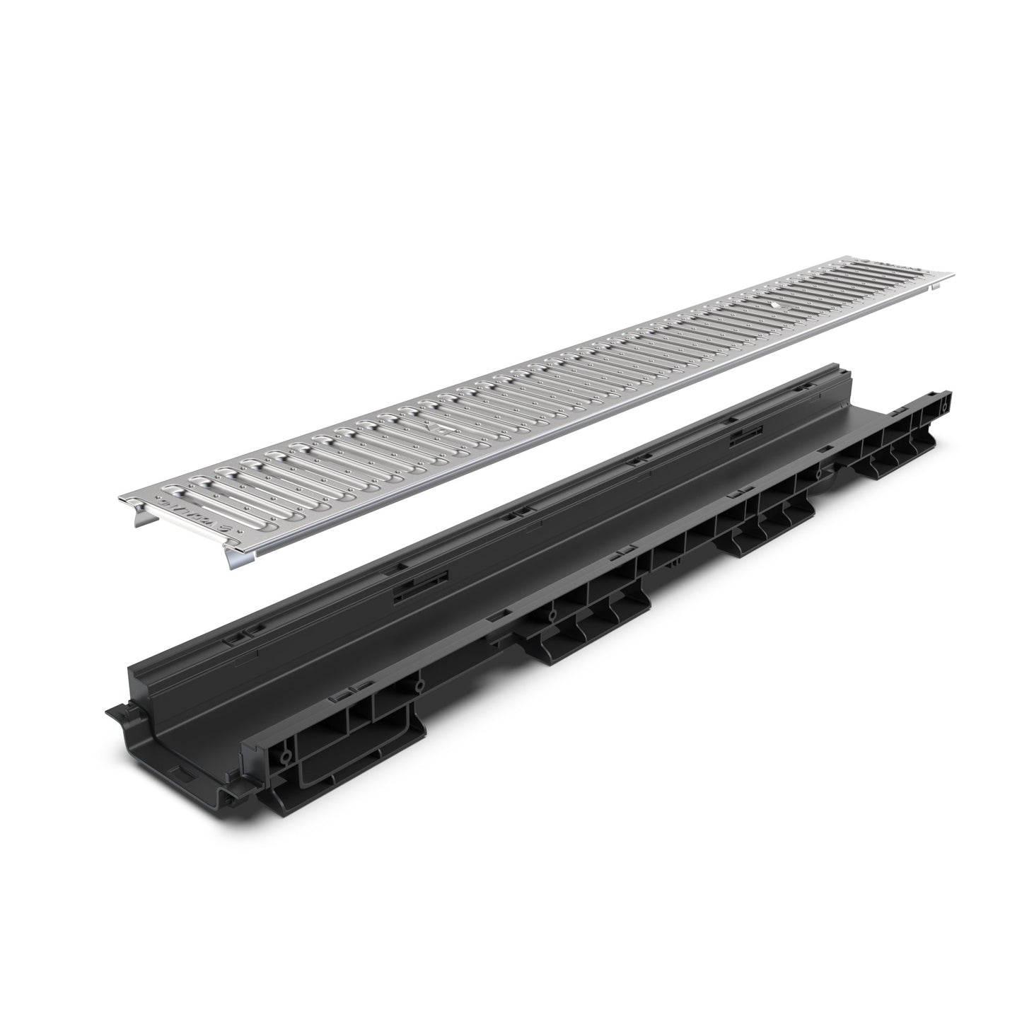 4" Channel Galvanized Stamped Steel Package - Vodaland