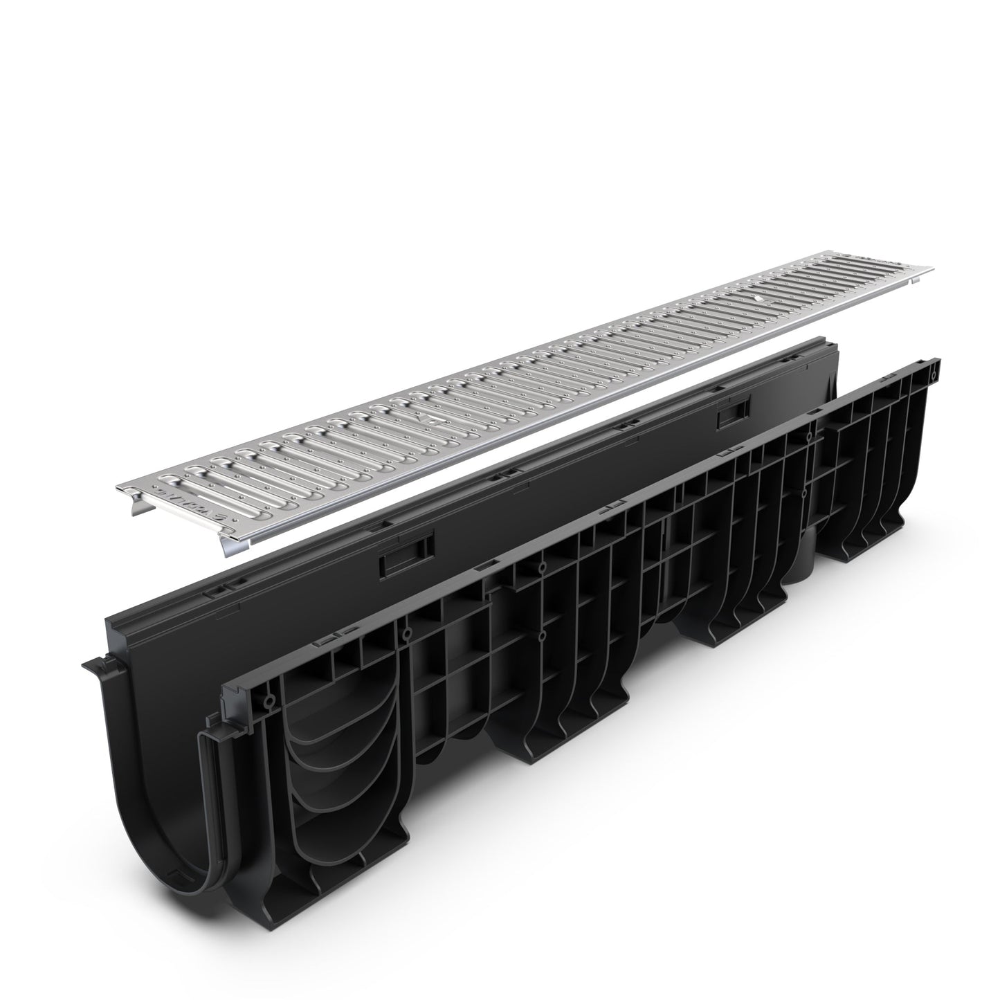 4" Channel Galvanized Stamped Steel Package - Vodaland