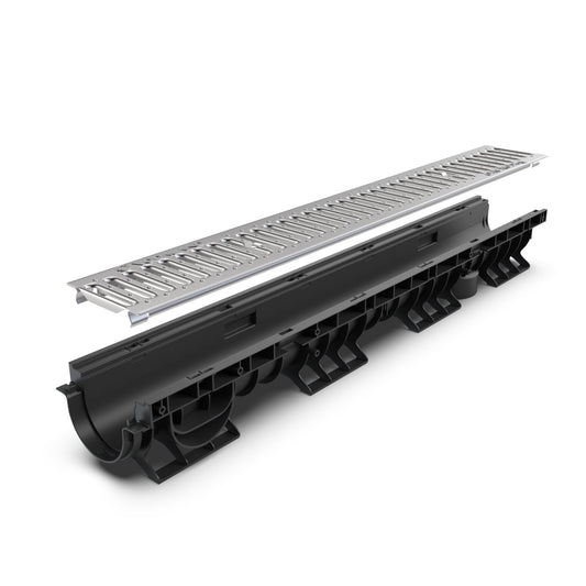 4" Channel Stainless Steel Standard Package - Vodaland