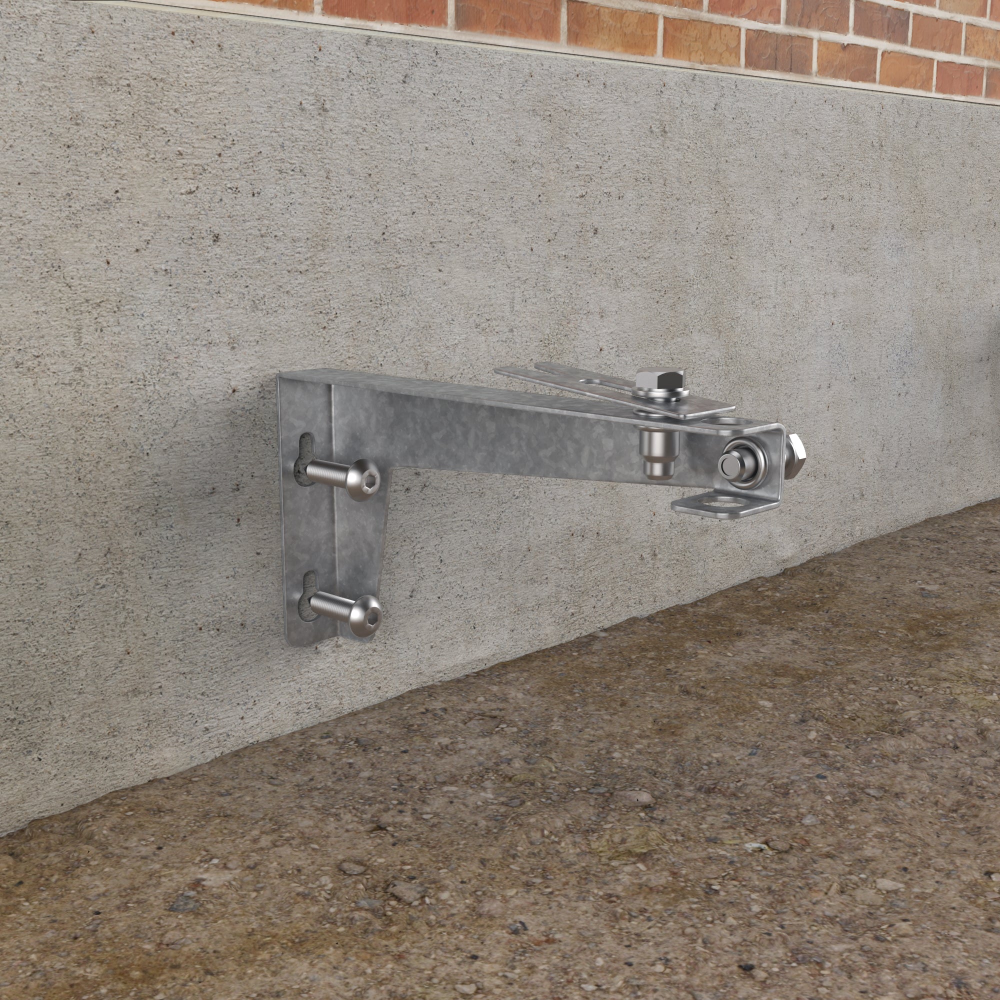 4" Channel Wall Slot Installation Mounting Bracket - Vodaland