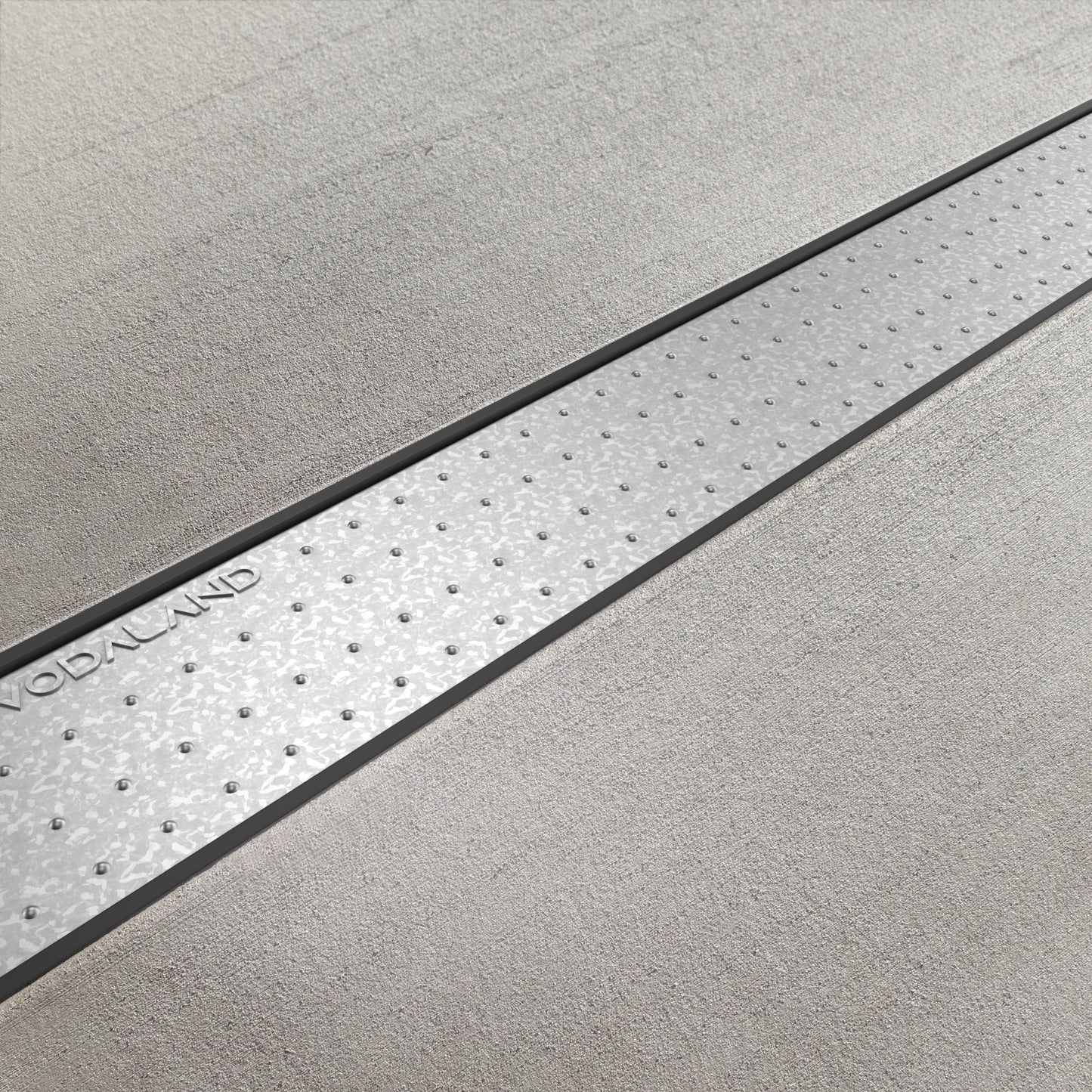 4" Galvanized Solid Grate Cover - Vodaland