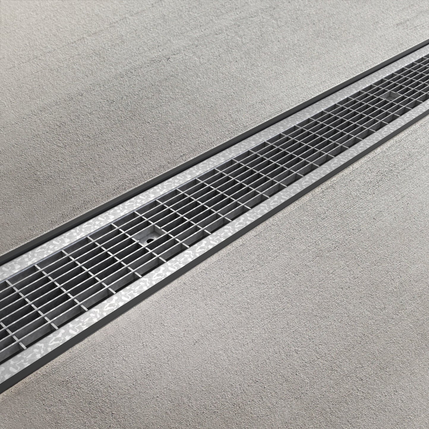 4" Galvanized Stamped Steel B Class Grate - Vodaland