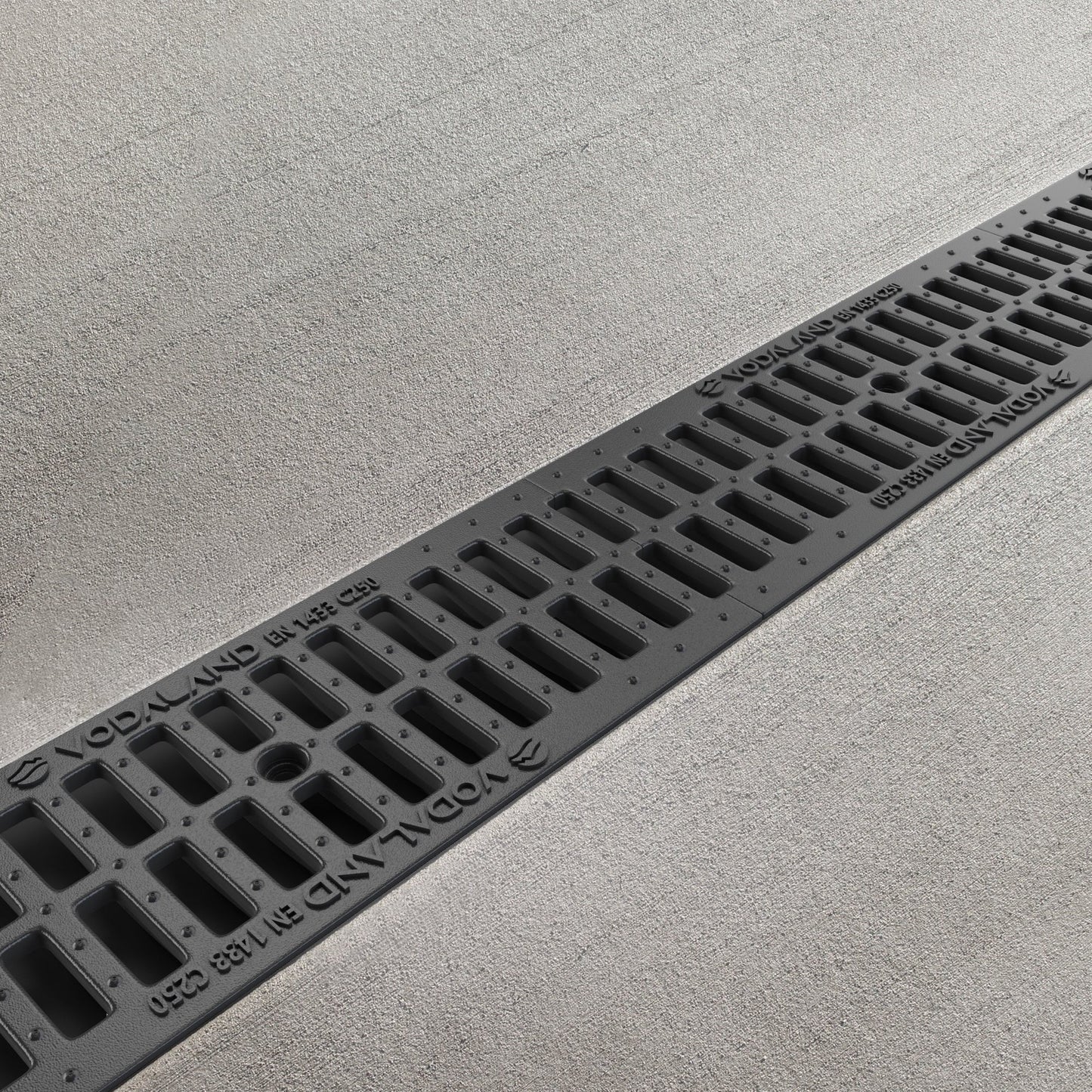 6" Ductile Cast Iron Slotted Grate - Vodaland