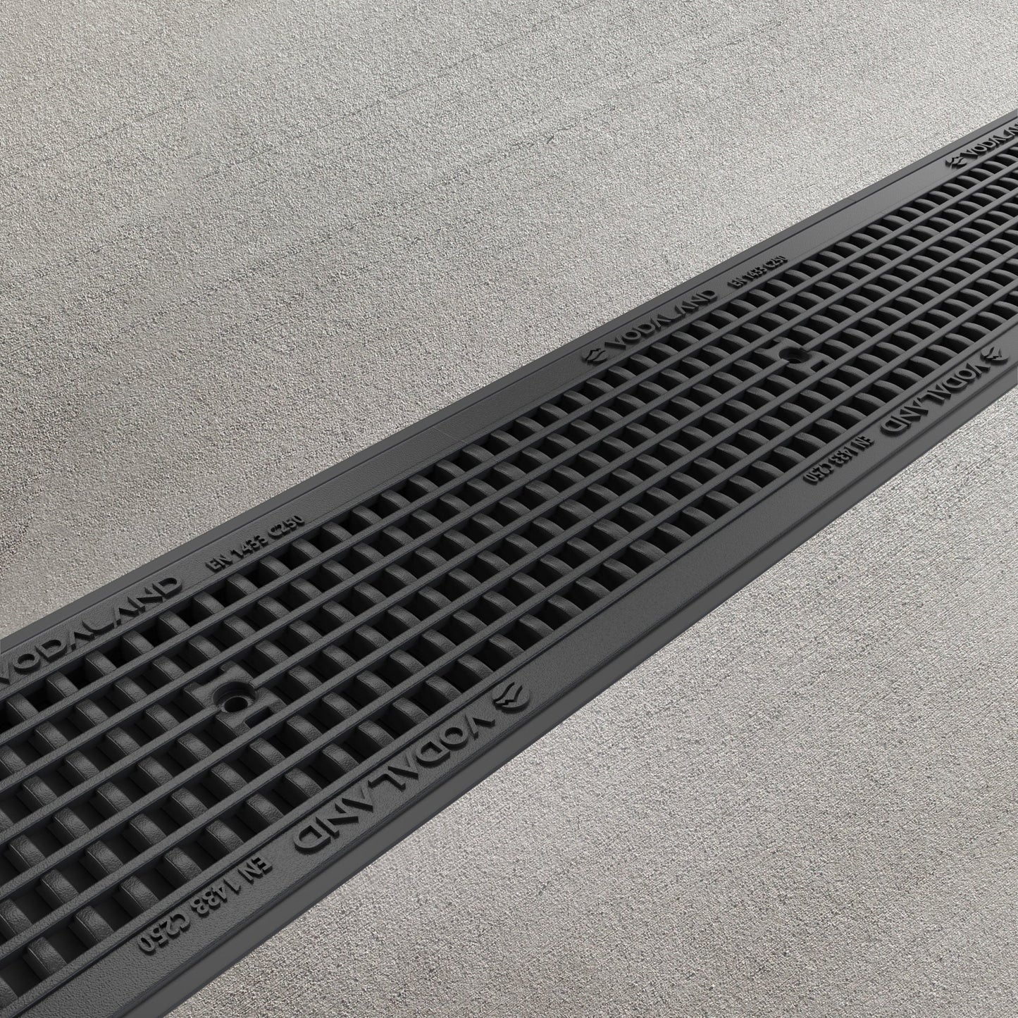 8" Channel Cast Iron Mesh Package - Vodaland