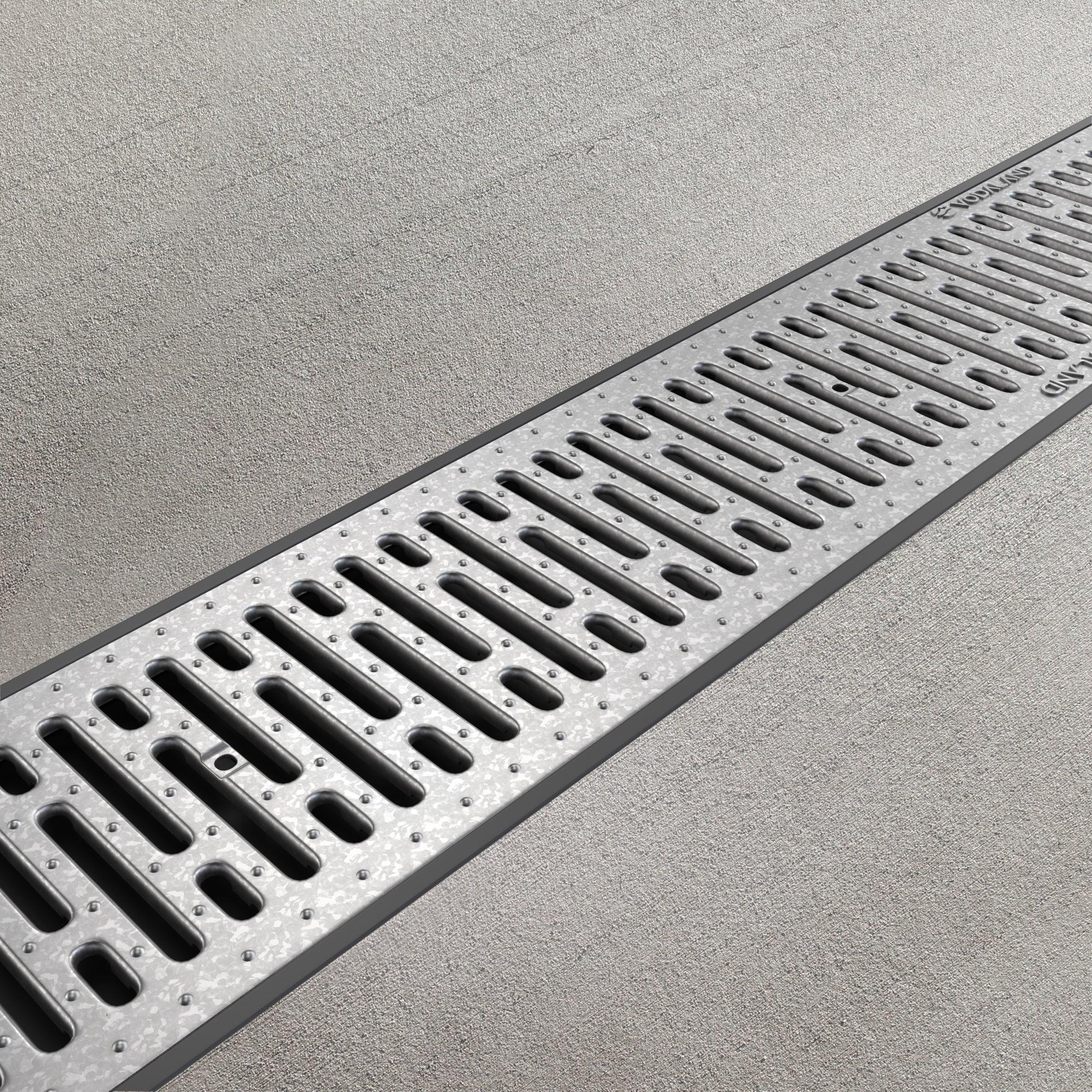 8" Channel Galvanized Stamped Steel Package - Vodaland