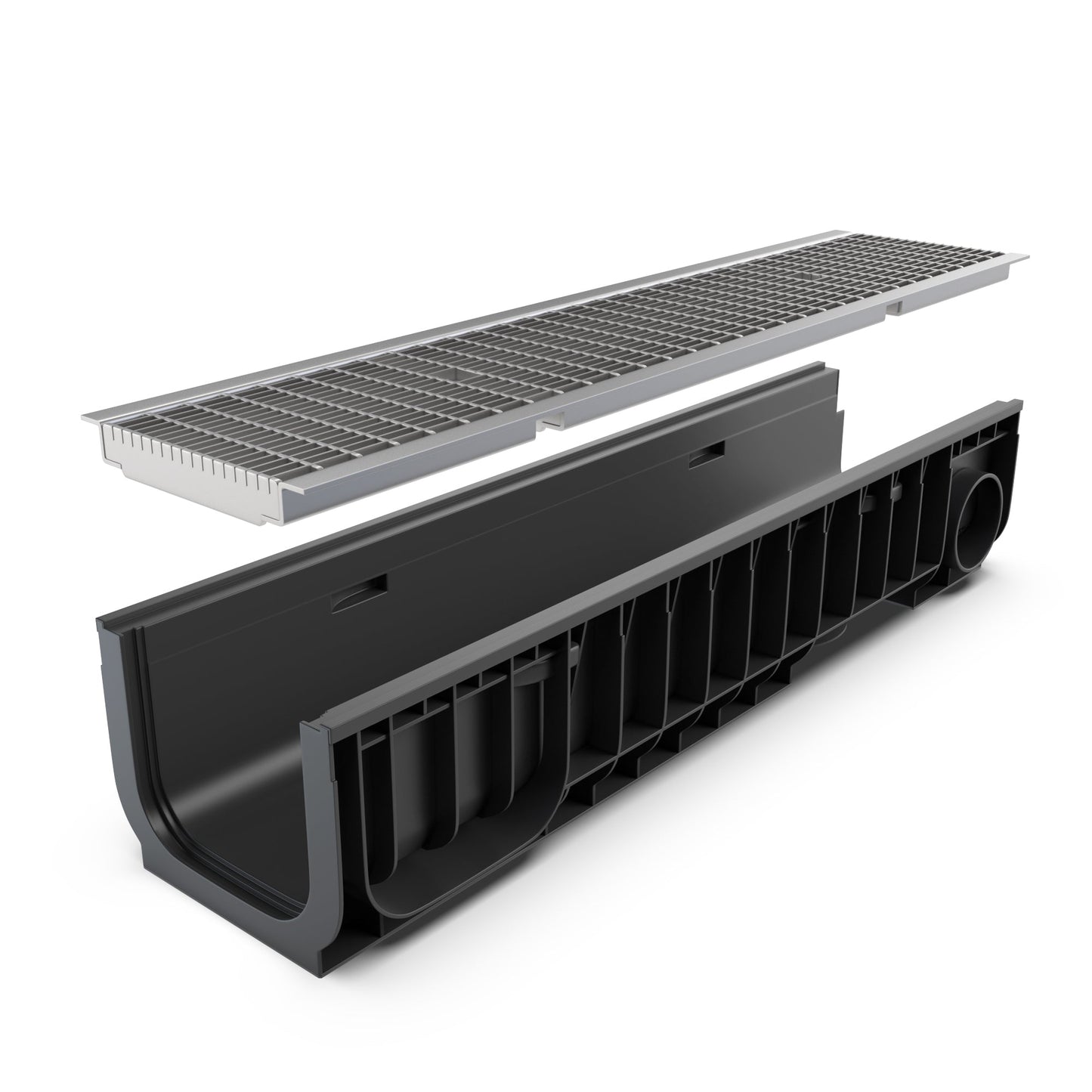 8" Channel Stainless B Class ADA Package - Vodaland