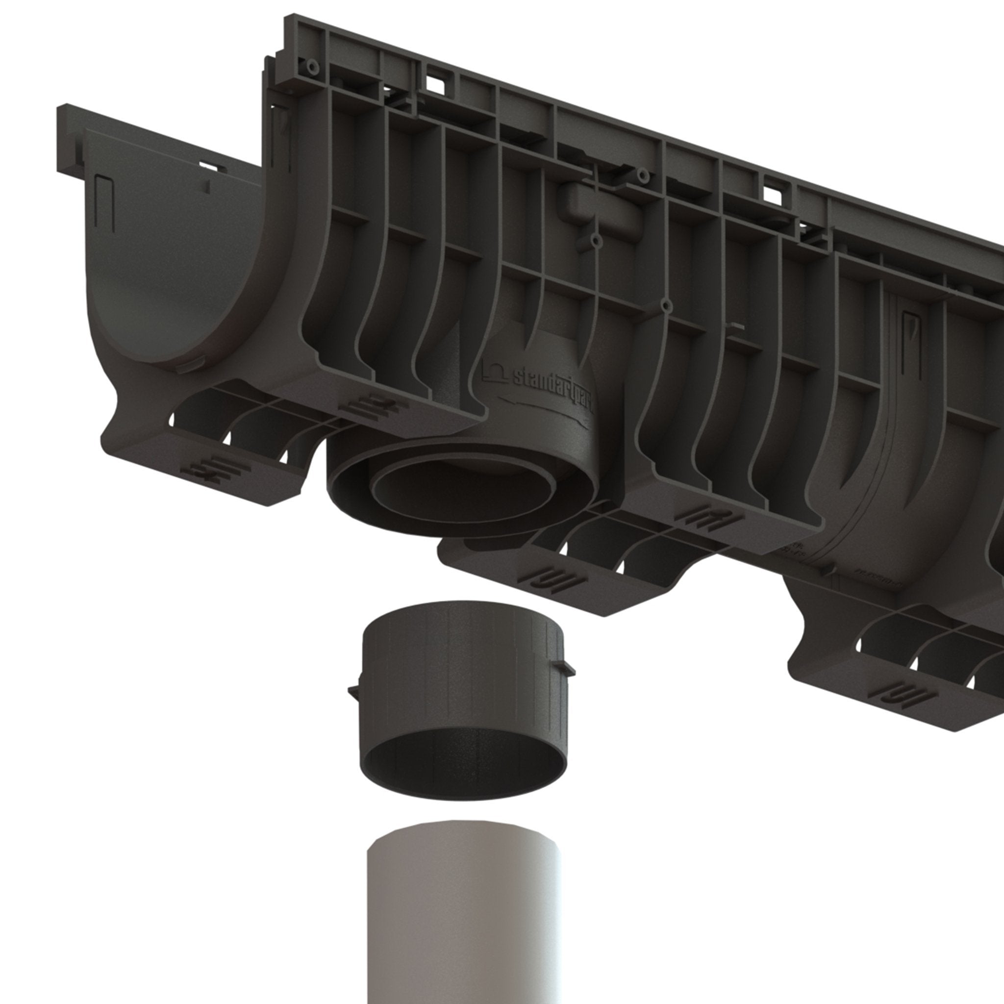 8 Inch Schedule 40 PVC Adapter - Standartpark