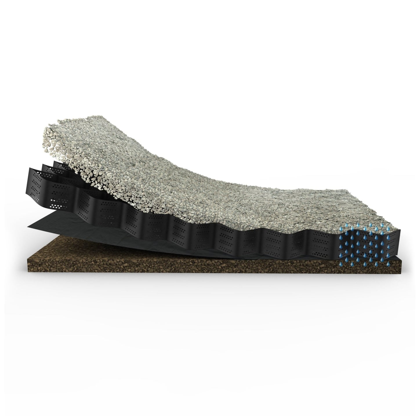 8" Thick geo / ground grid - Standartpark